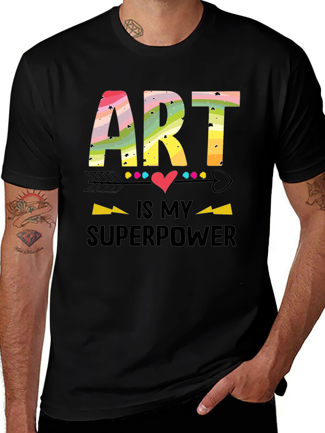 Art Is My Superpower T-Shirt