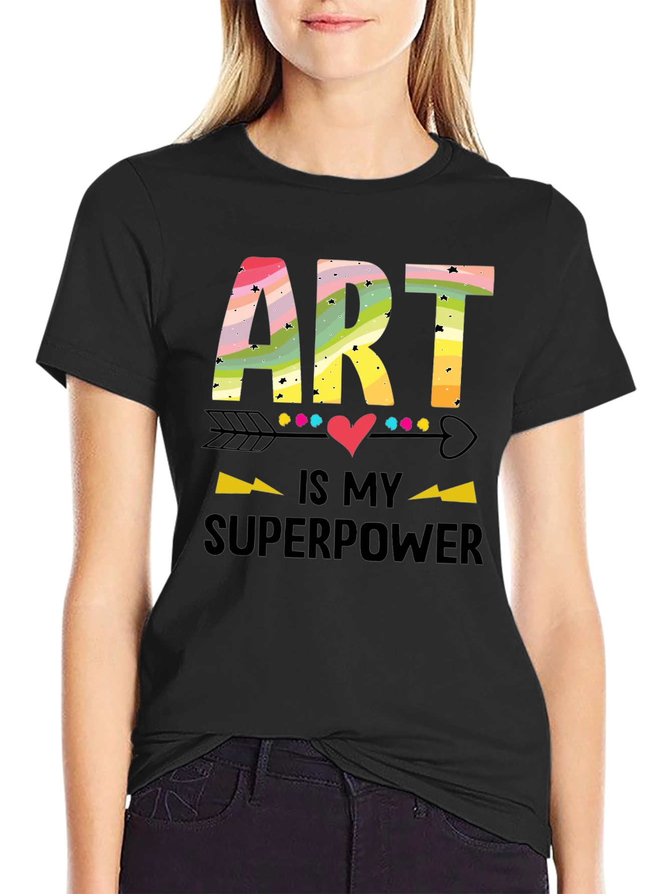 Art Is My Superpower T-Shirt