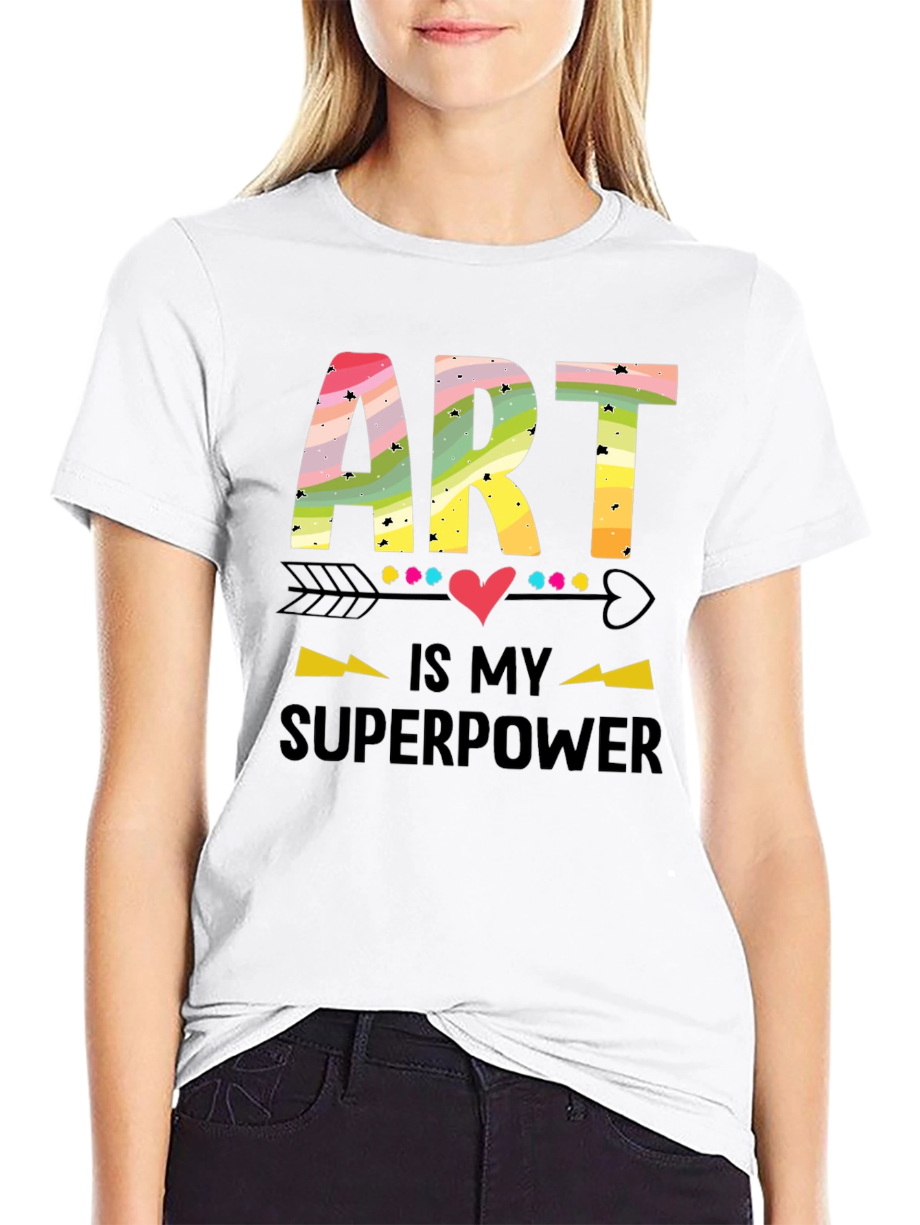Art Is My Superpower T-Shirt