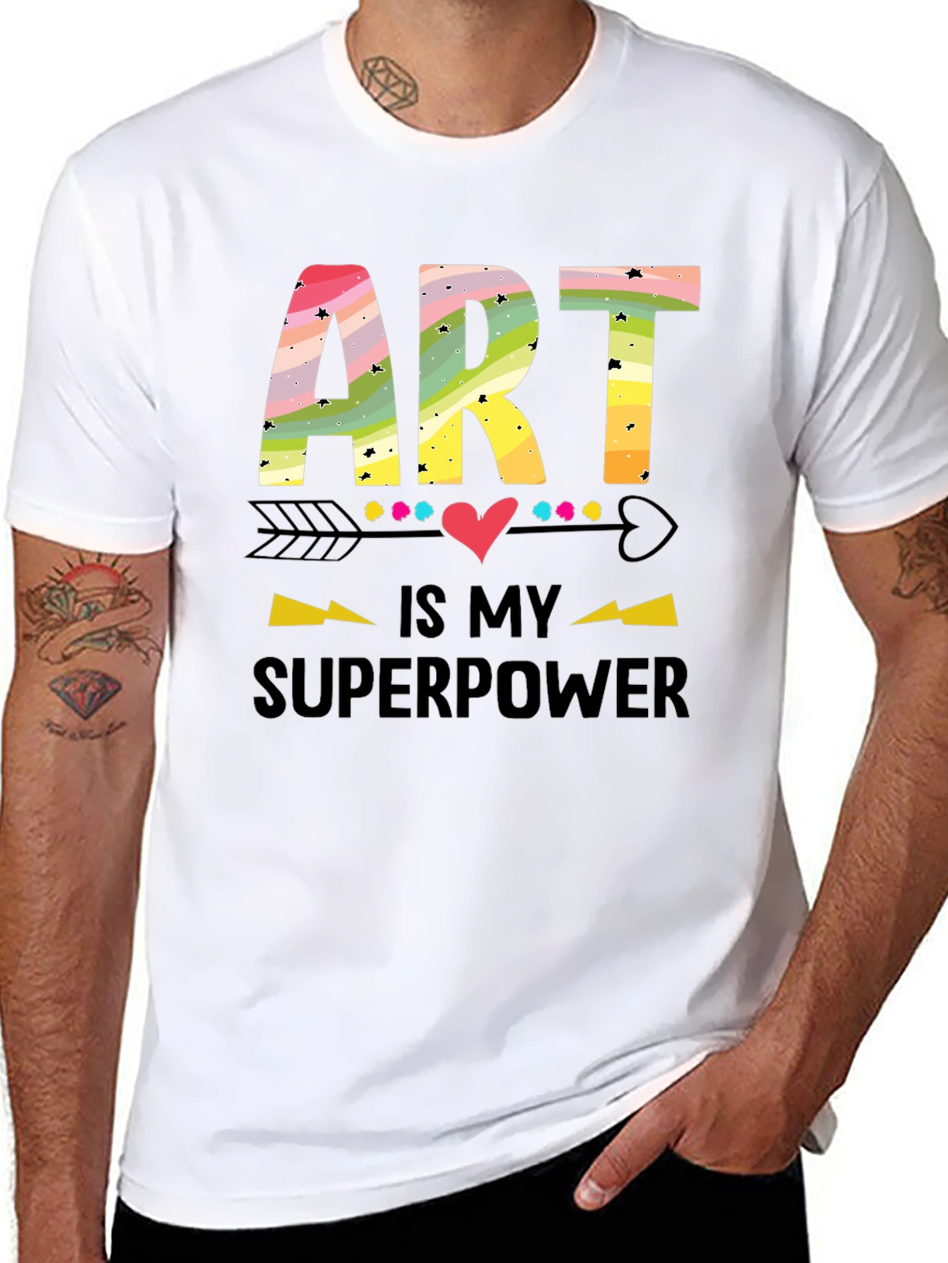 Art Is My Superpower T-Shirt