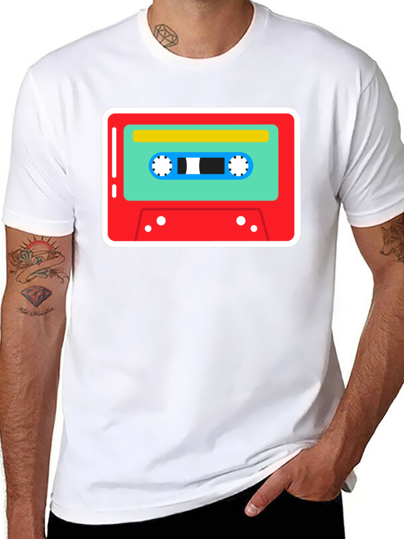 Retro Cassette Tape Graphic Tee