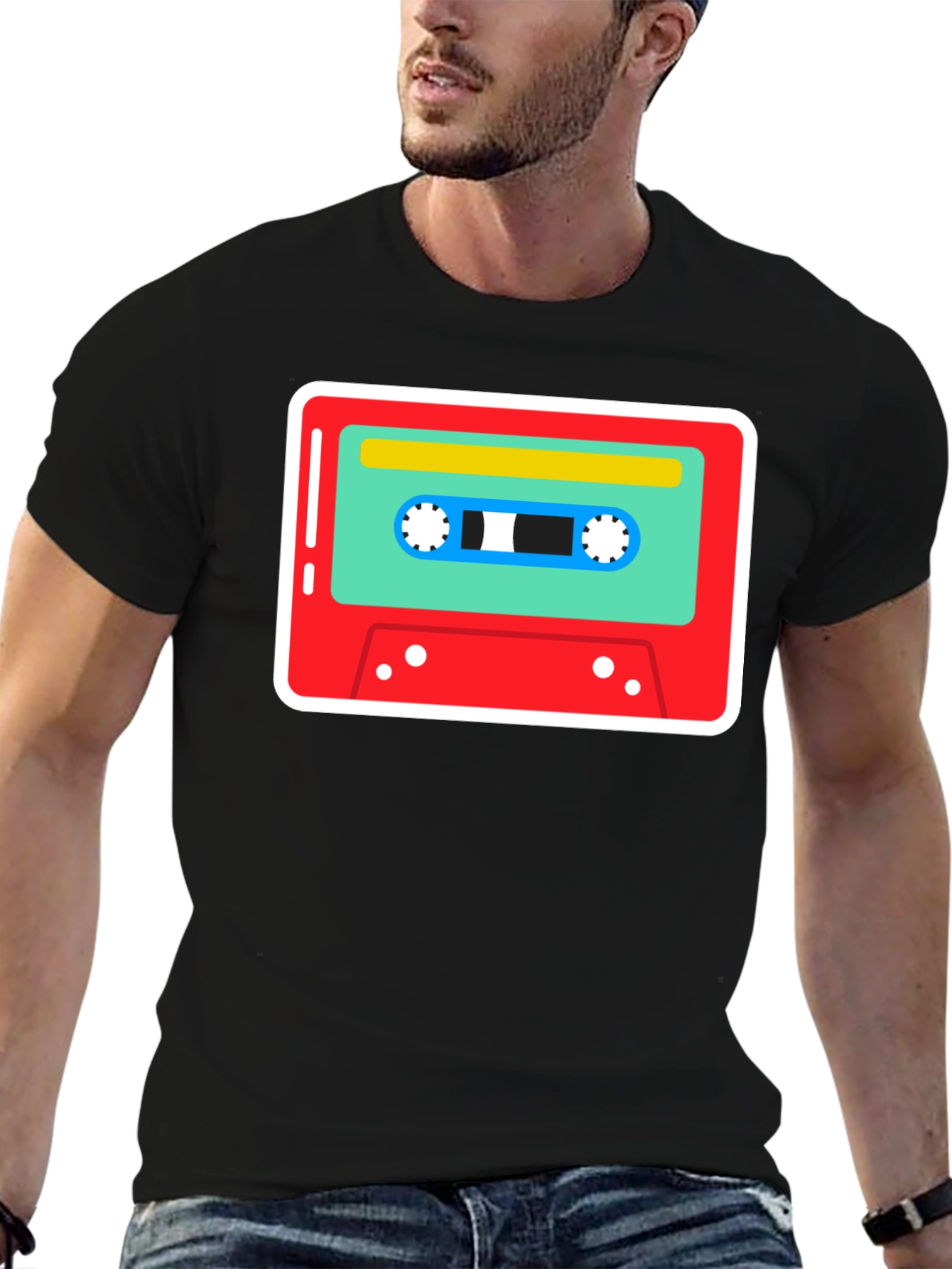 Retro Cassette Tape Graphic Tee