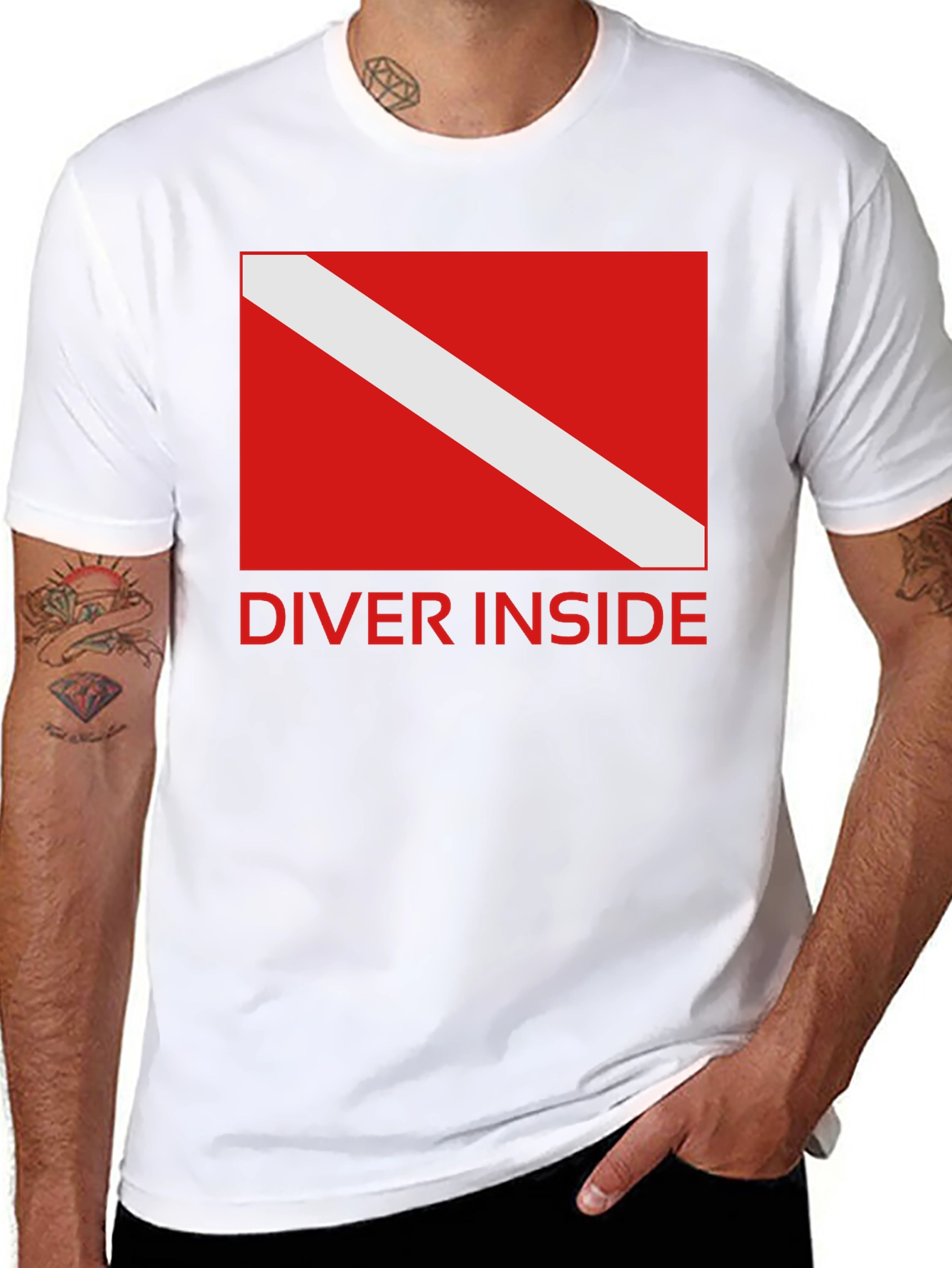 Diver Inside Graphic T-Shirt - Scuba Diving