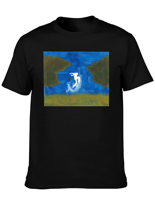 Abstract River Jump T-Shirt