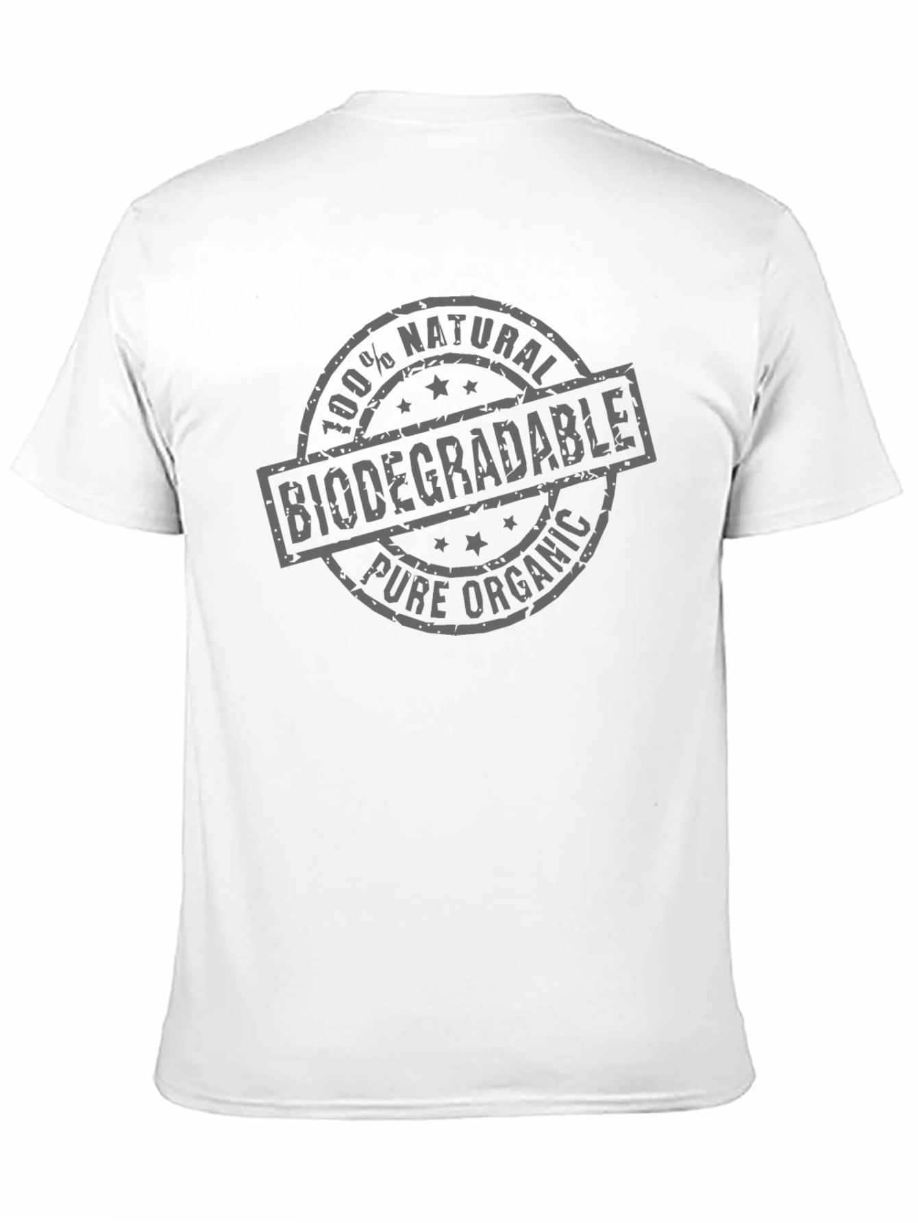 Biodegradable Organic Cotton T-Shirt