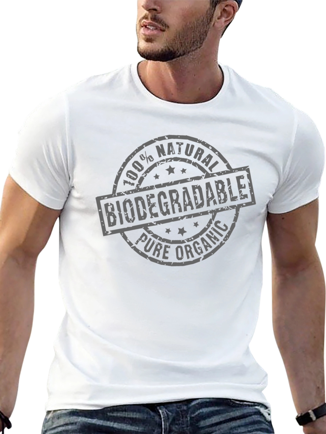 Biodegradable Organic Cotton T-Shirt