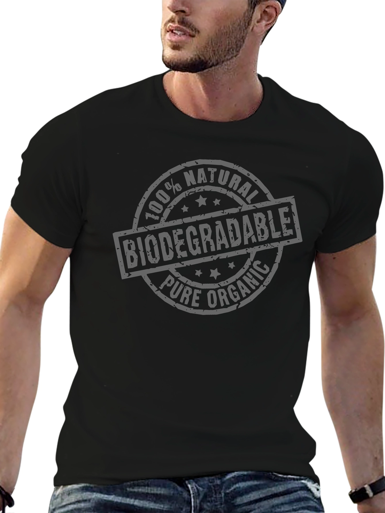 Biodegradable Organic Cotton T-Shirt