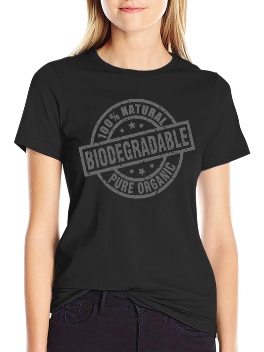 Biodegradable Organic Cotton T-Shirt