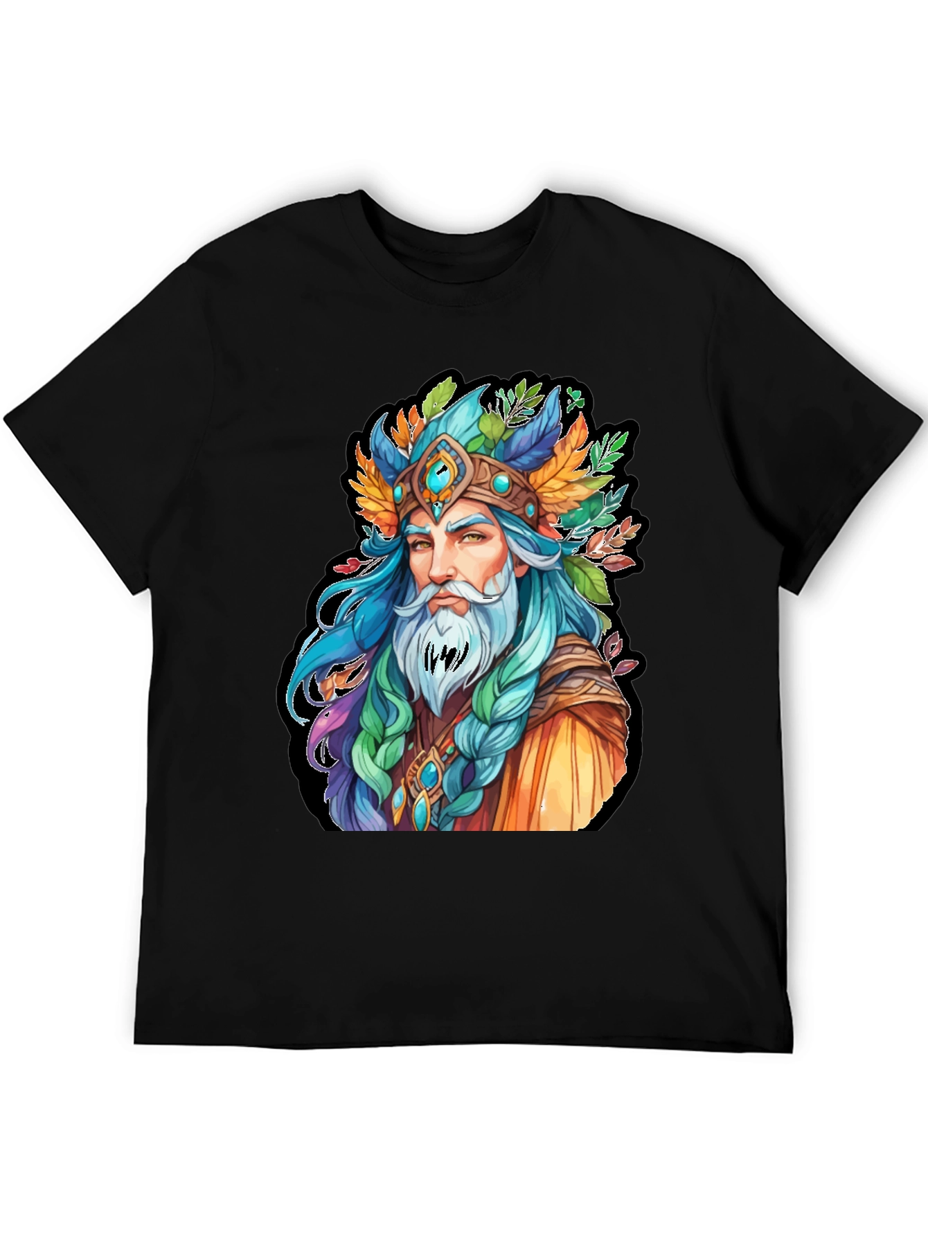 Mythical Wizard Graphic T-Shirt