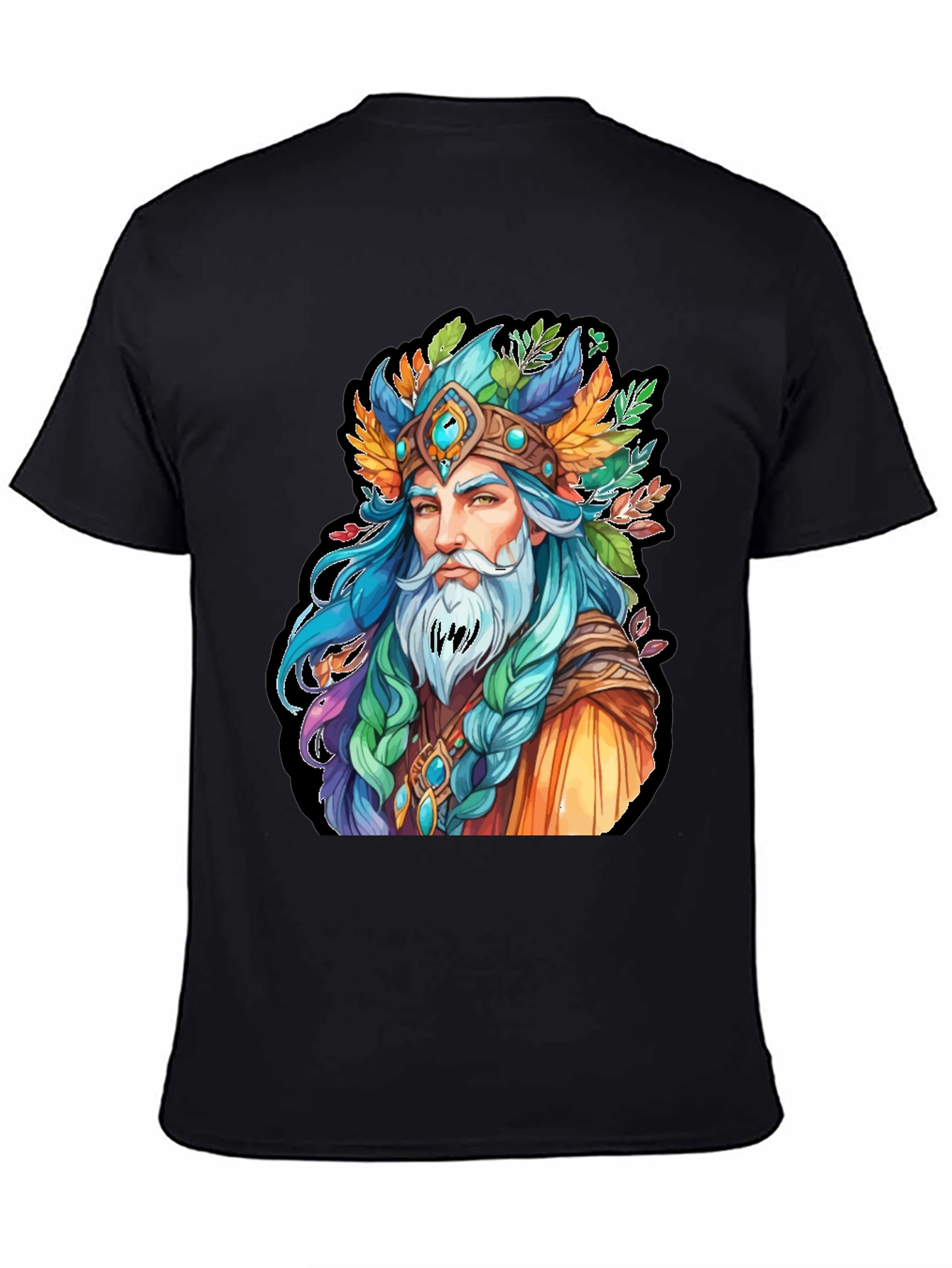 Mythical Wizard Graphic T-Shirt