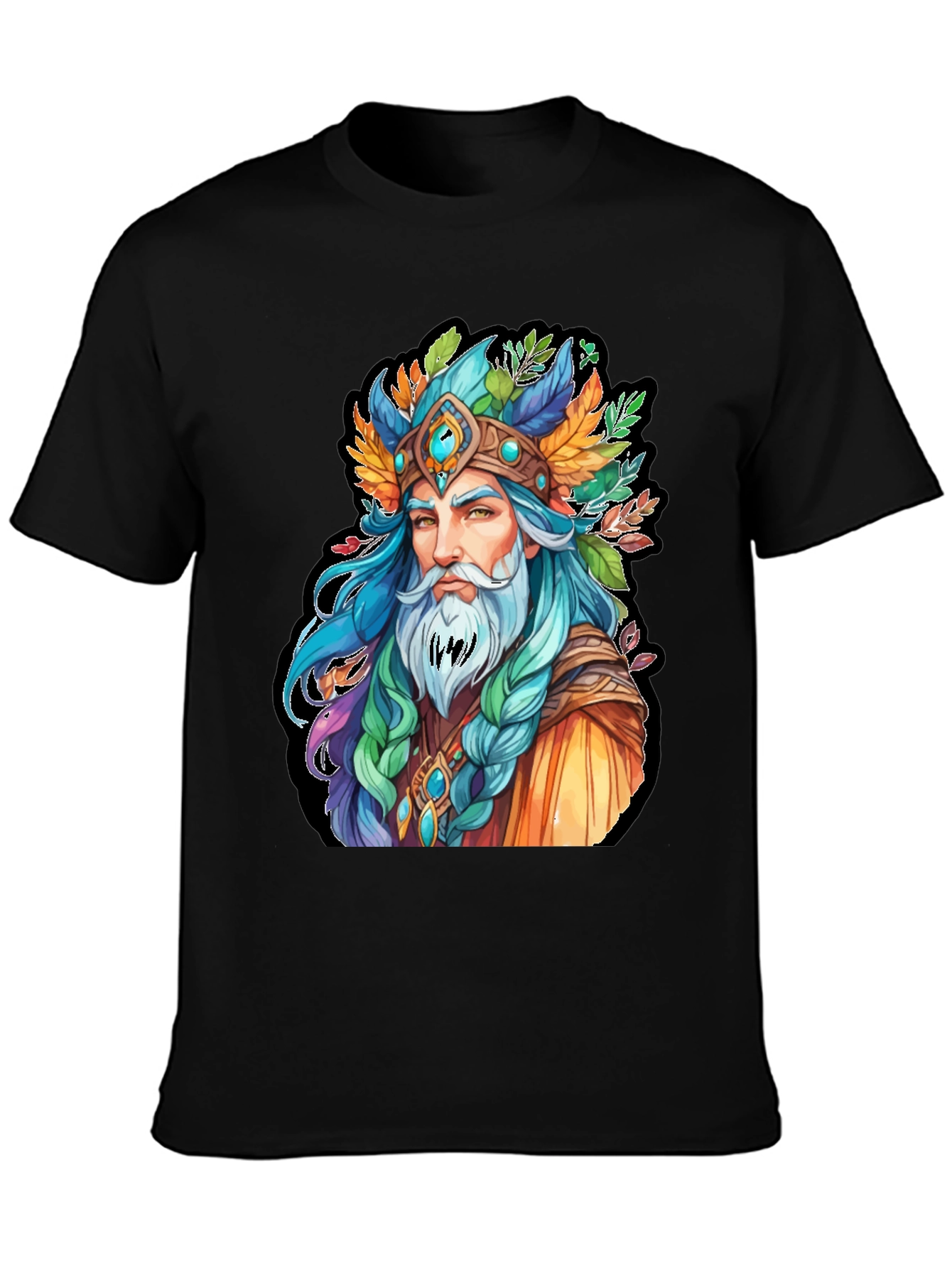 Mythical Wizard Graphic T-Shirt