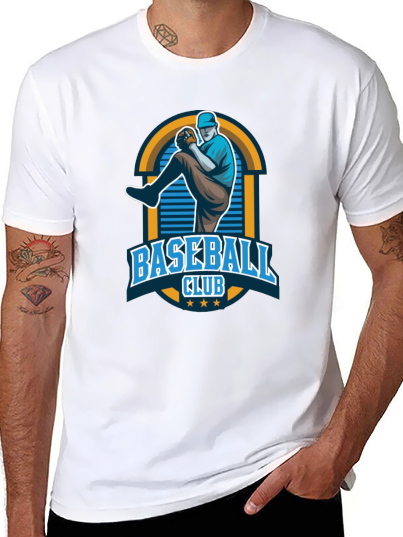 Baseball Club Graphic T-Shirt
