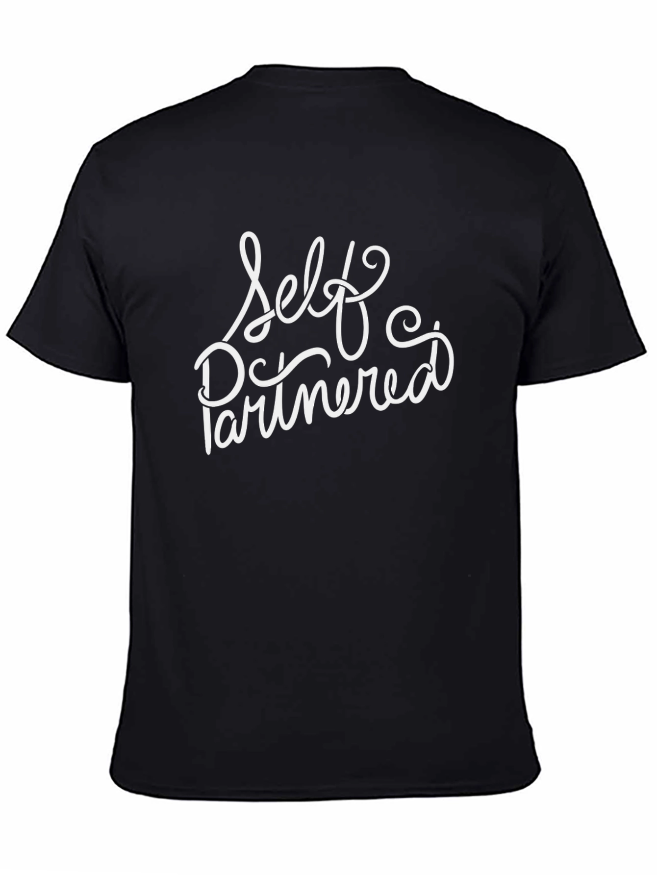 Self Partnered Graphic Tee - Black T-Shirt