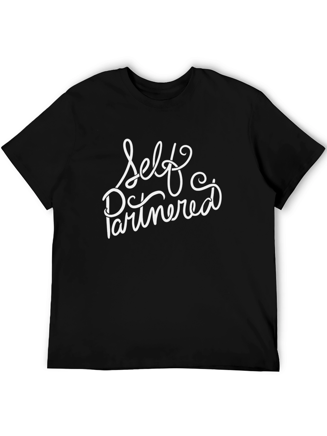 Self Partnered Graphic Tee - Black T-Shirt