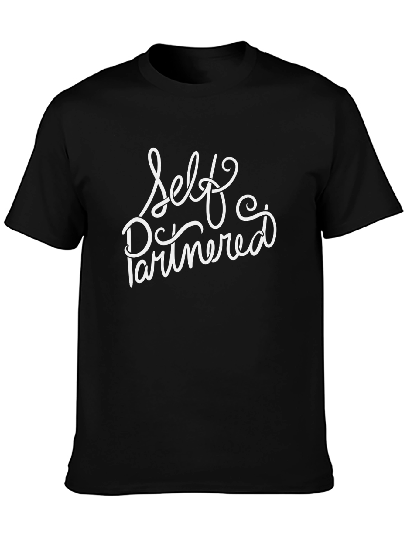 Self Partnered Graphic Tee - Black T-Shirt