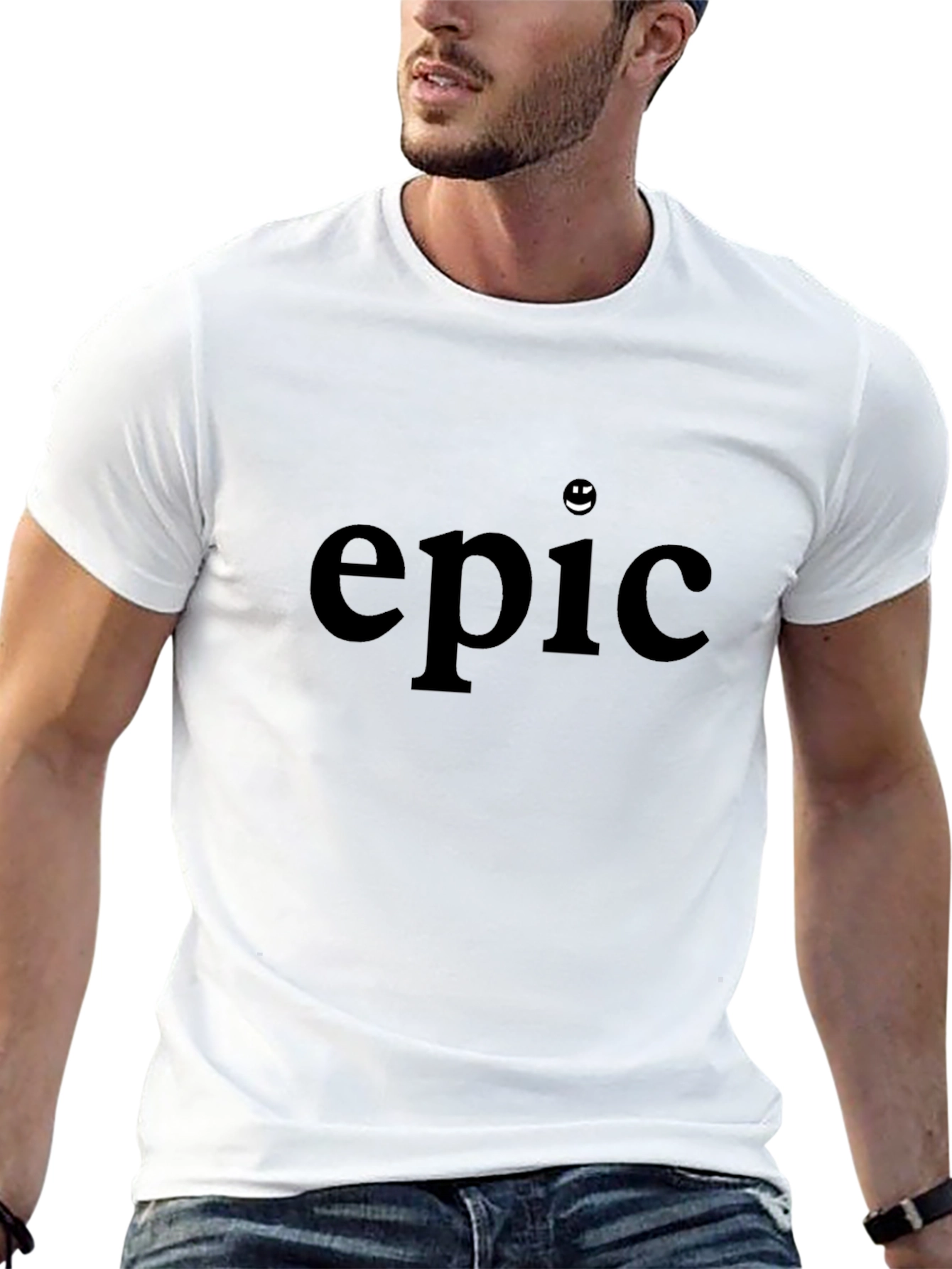 Epic Graphic Tee - Soft Cotton Crewneck