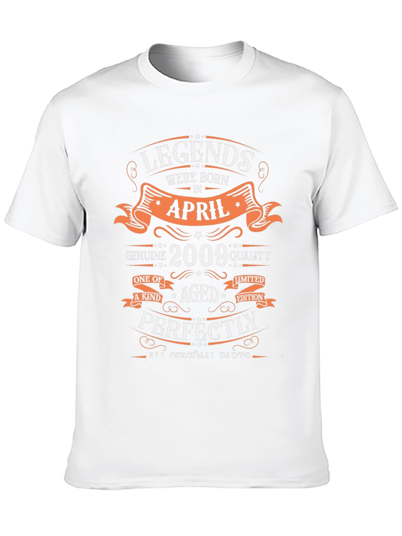 Legends Born in April 2009 T-Shirt