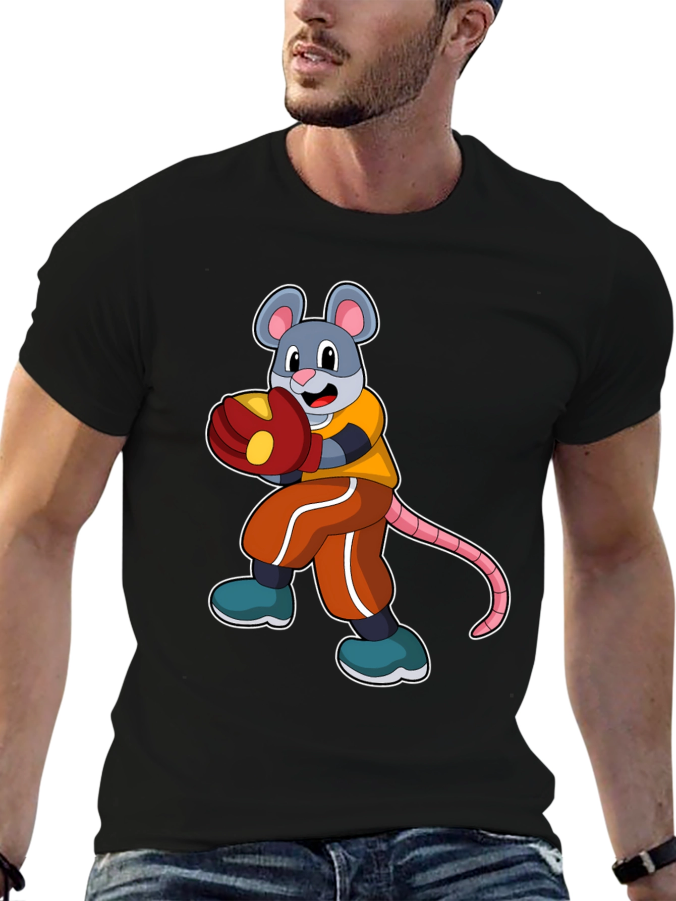 Mouse Boxer Graphic Tee