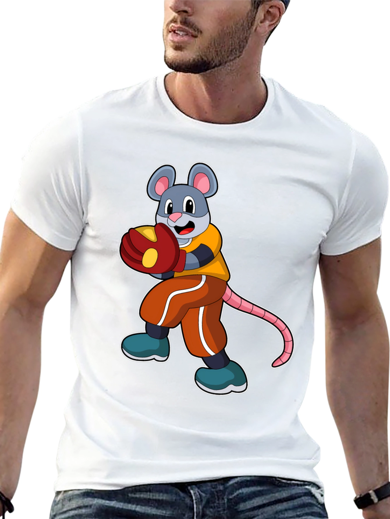 Mouse Boxer Graphic Tee