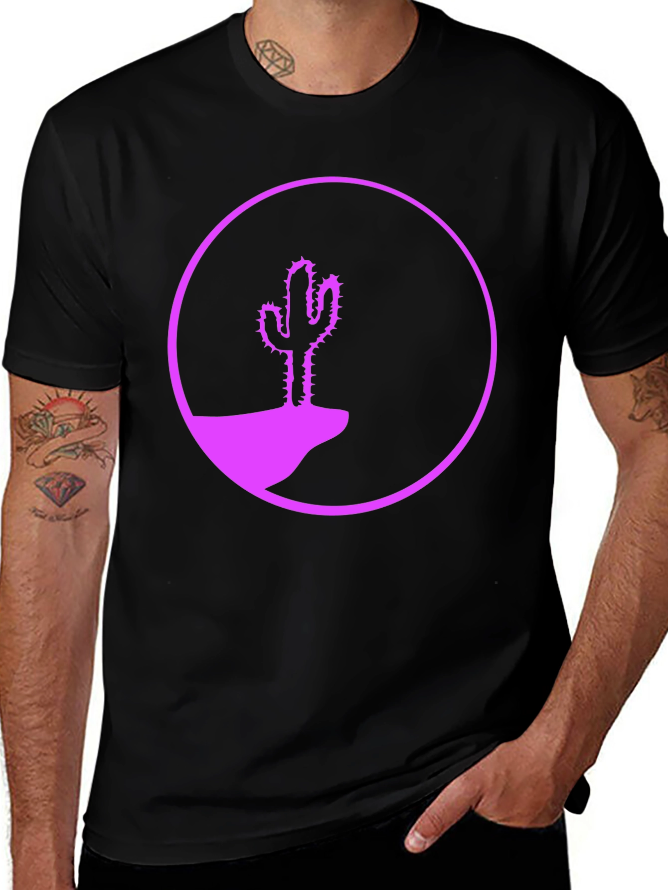 Cactus Graphic T-Shirt - Desert Vibe