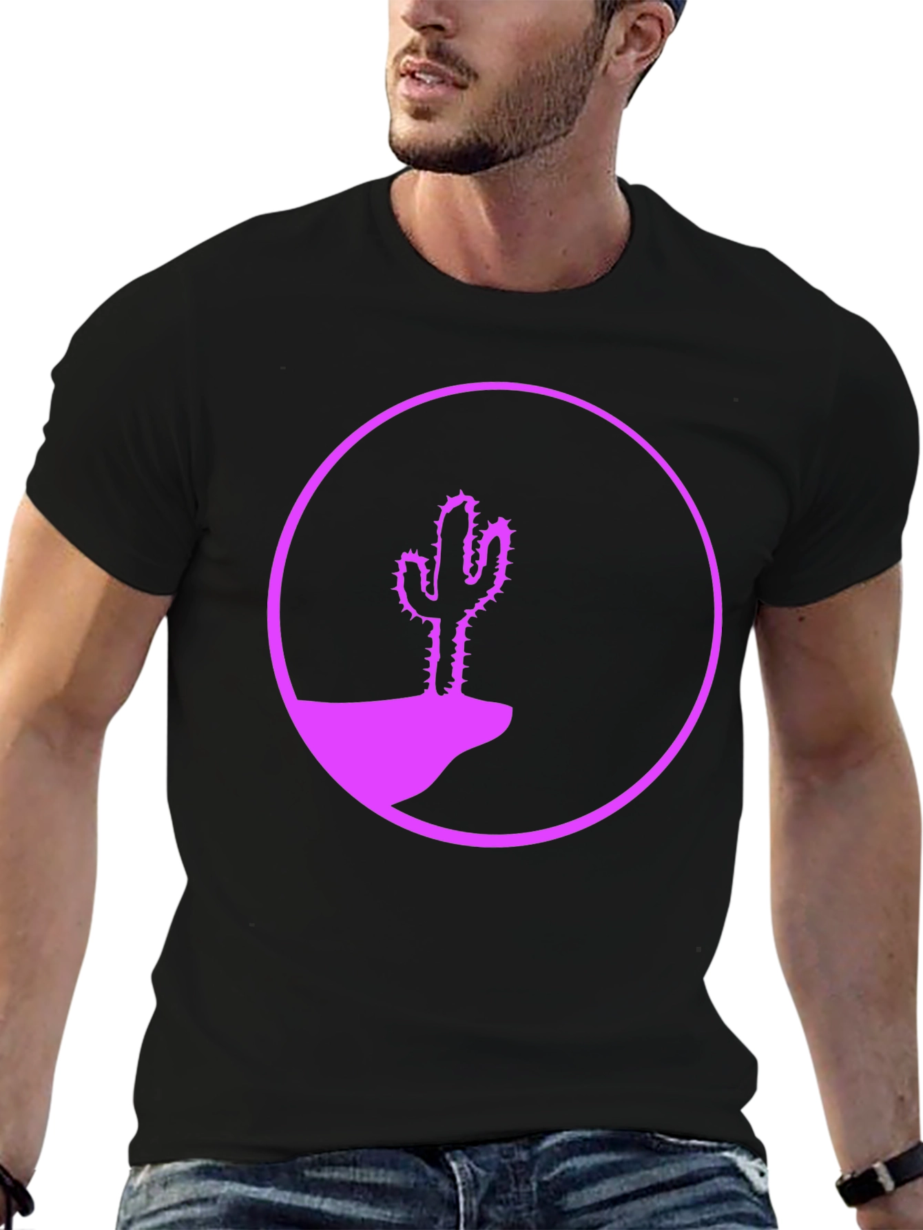 Cactus Graphic T-Shirt - Desert Vibe