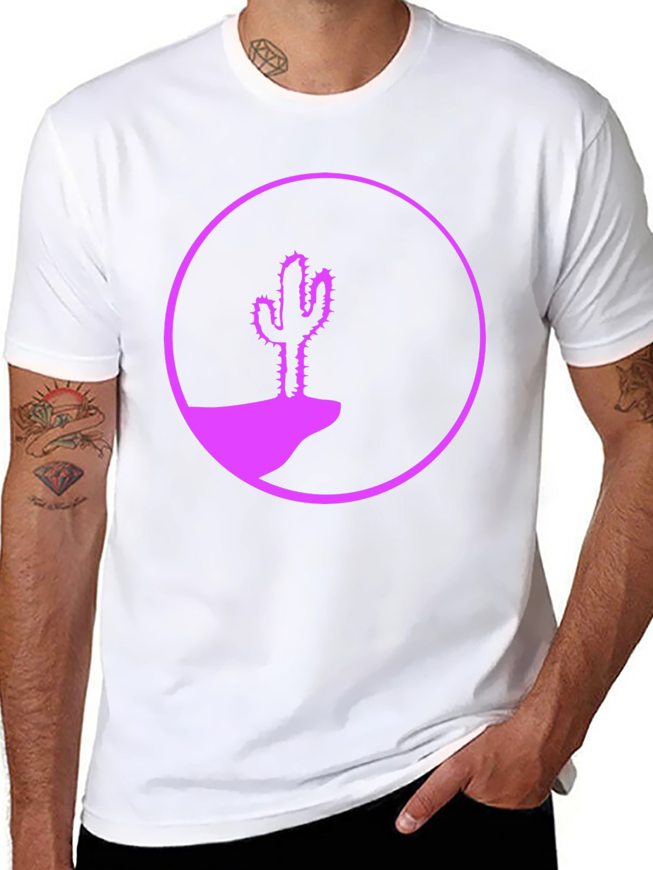 Cactus Graphic T-Shirt - Desert Vibe