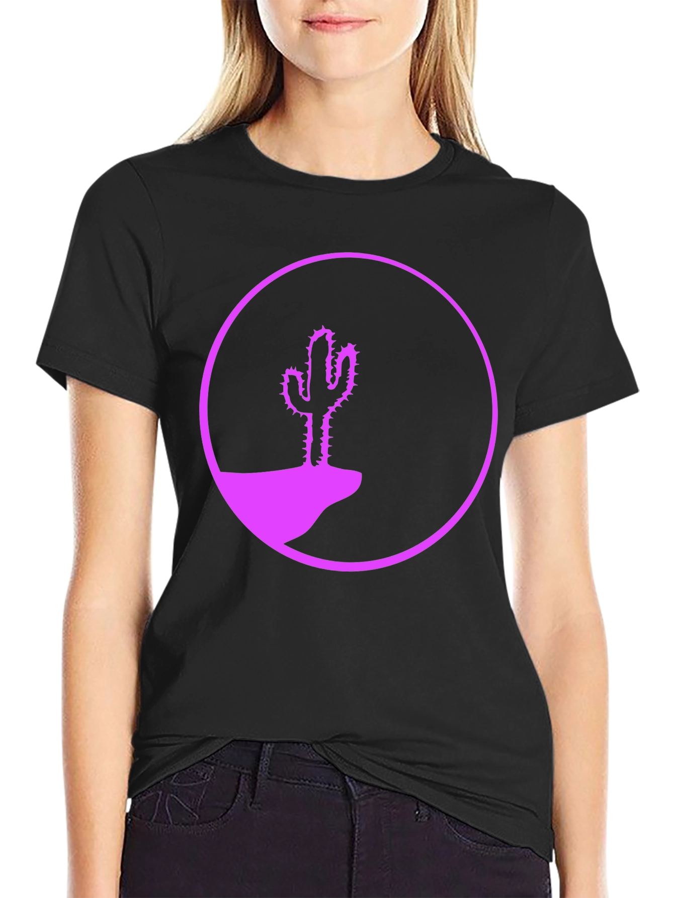 Cactus Graphic T-Shirt - Desert Vibe