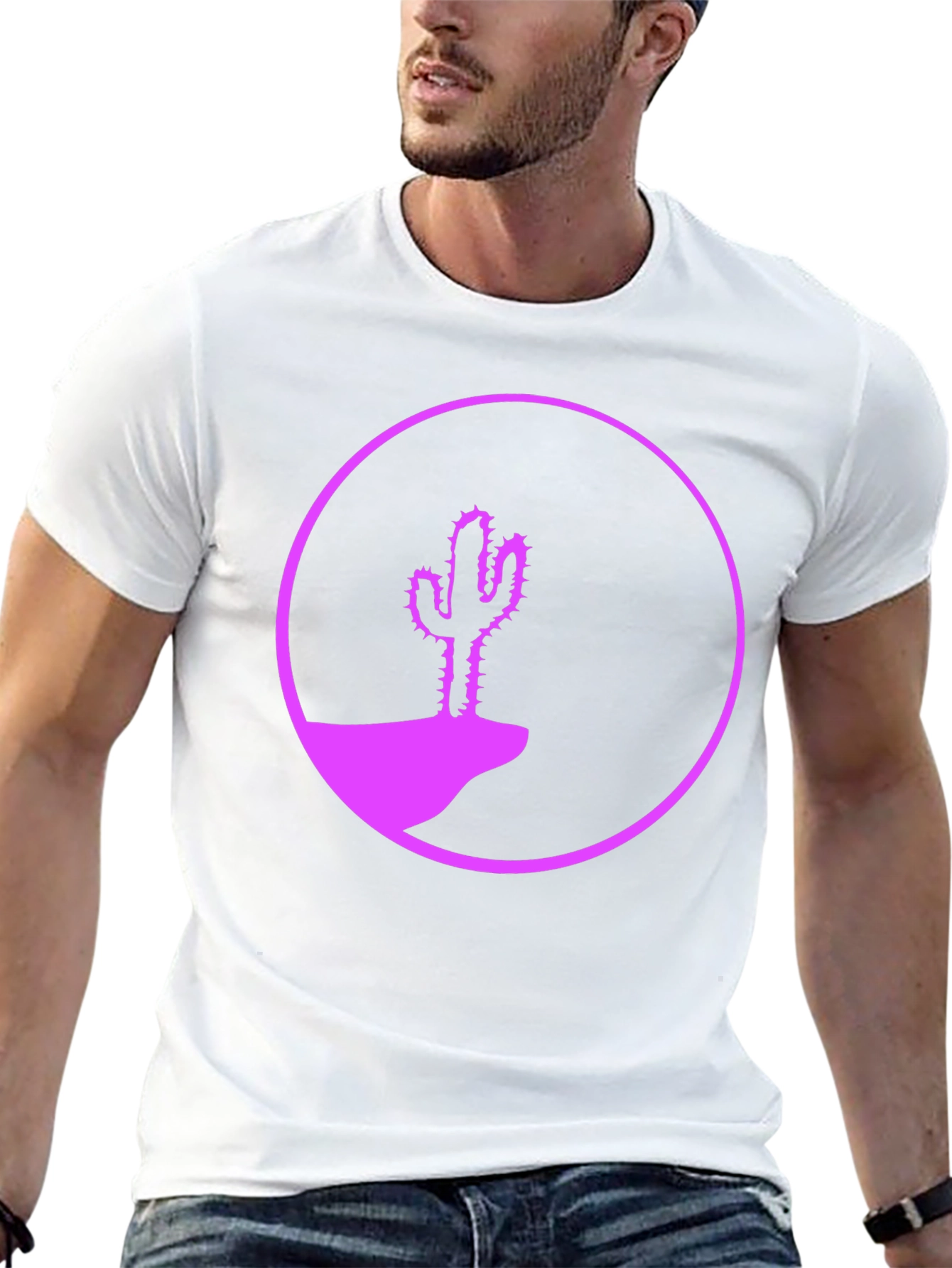 Cactus Graphic T-Shirt - Desert Vibe