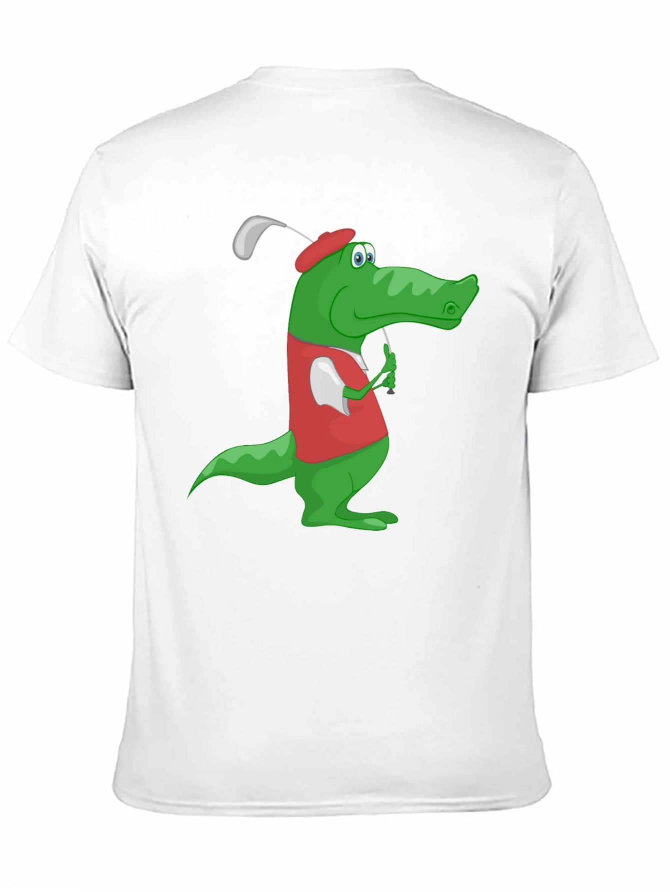 Golf Gator Tee - Funny Crocodile Golfing T-Shirt