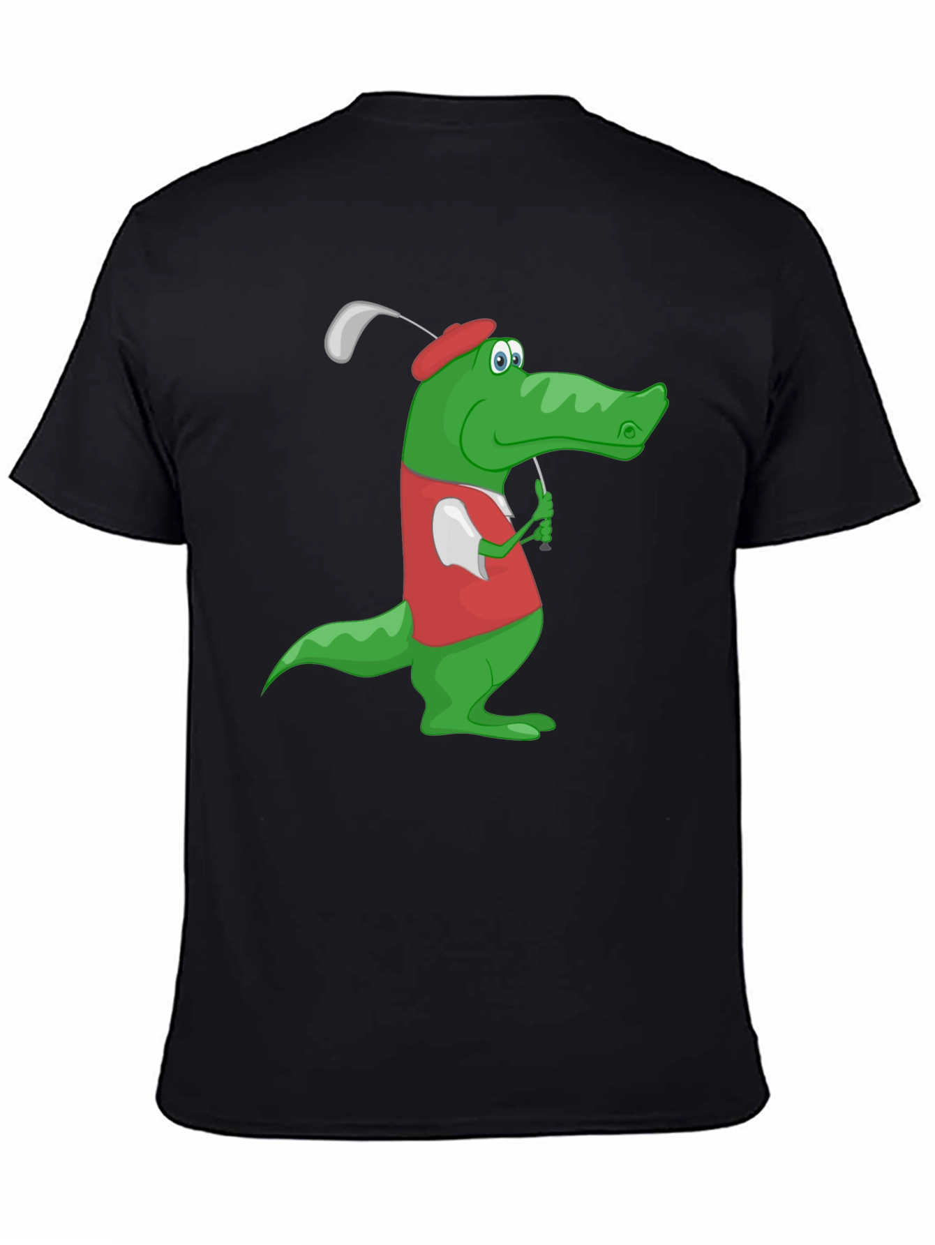 Golf Gator Tee - Funny Crocodile Golfing T-Shirt