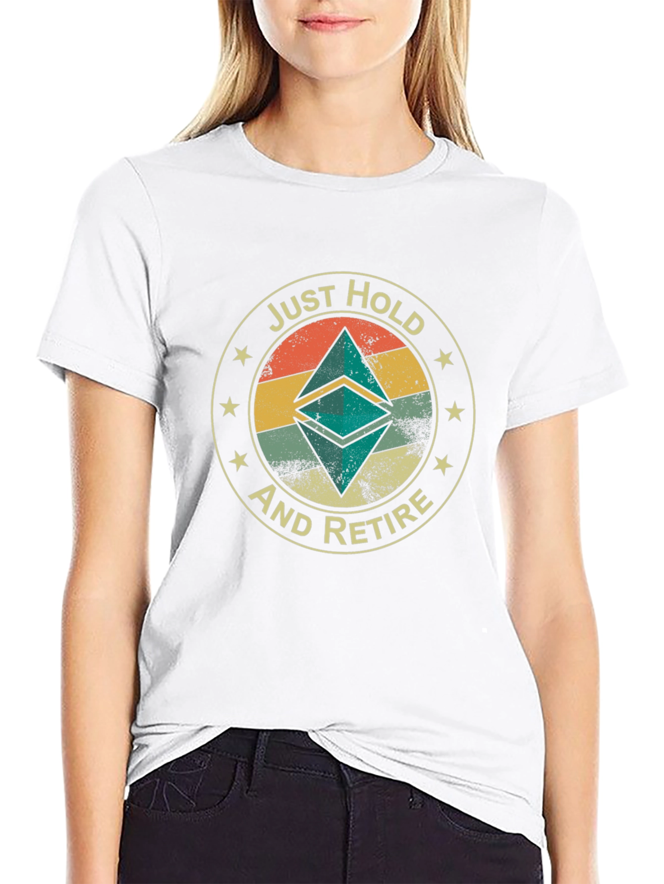 Just Hold and Retire Crypto T-Shirt