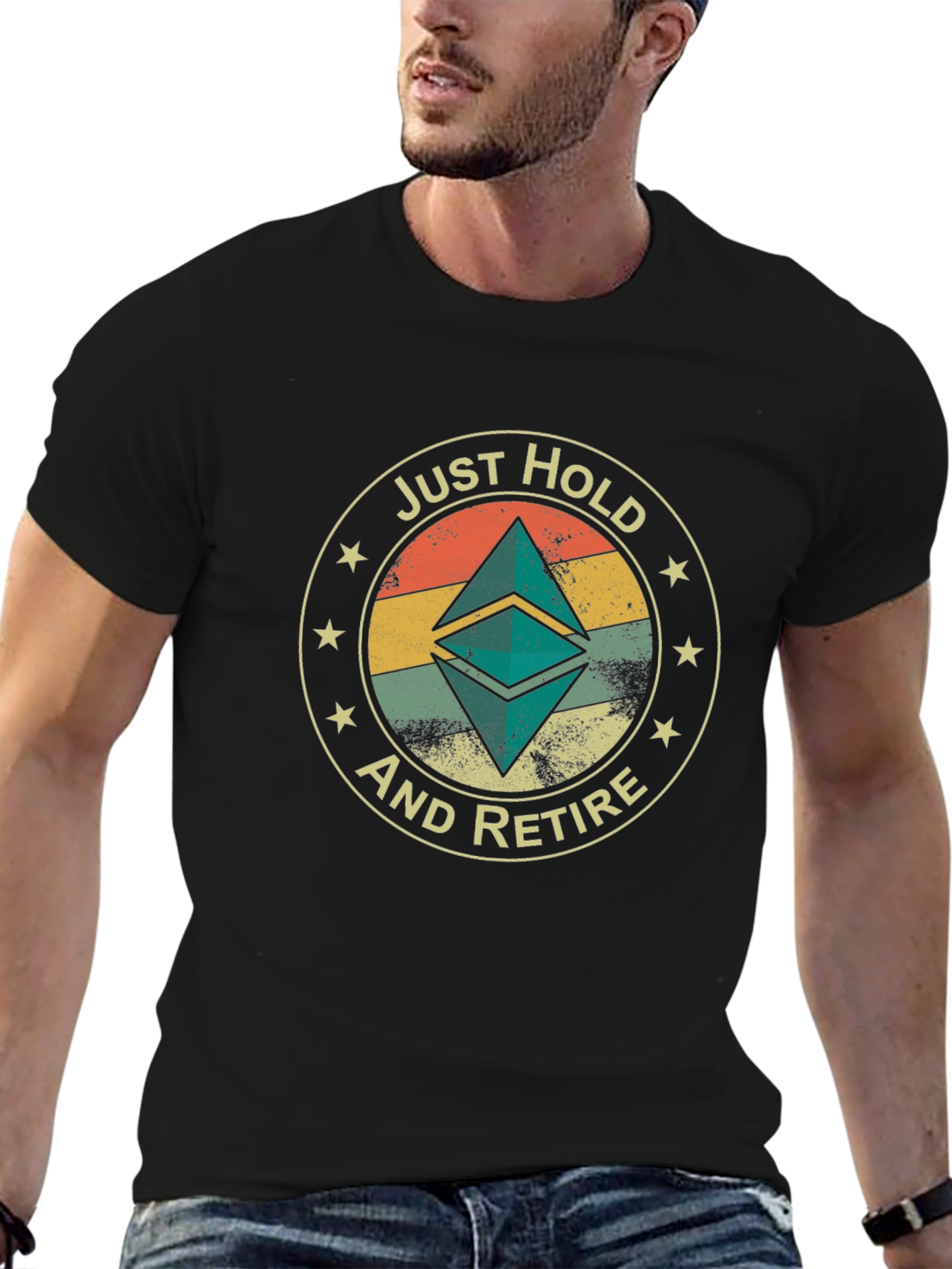 Just Hold and Retire Crypto T-Shirt