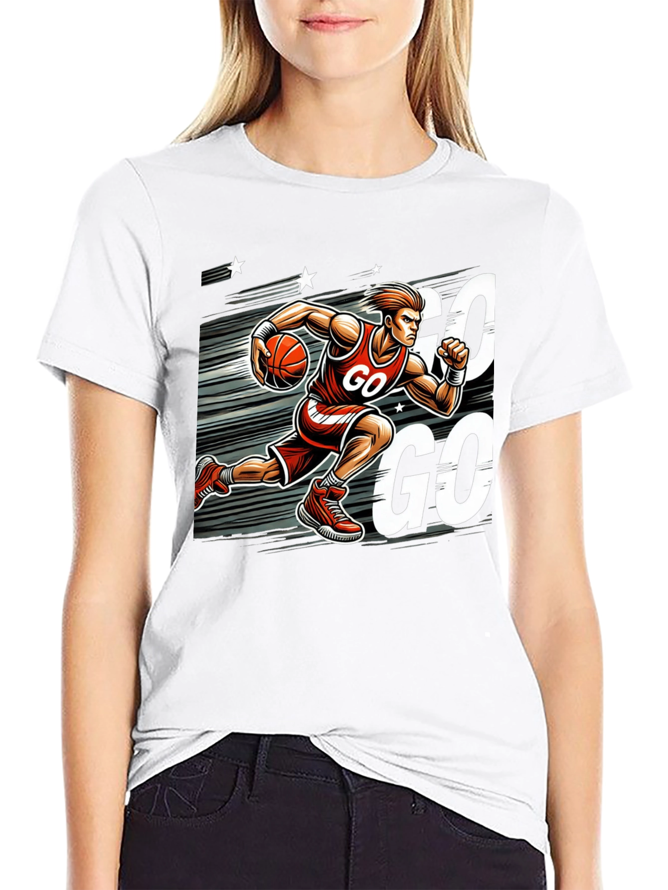 Basketball Go T-Shirt