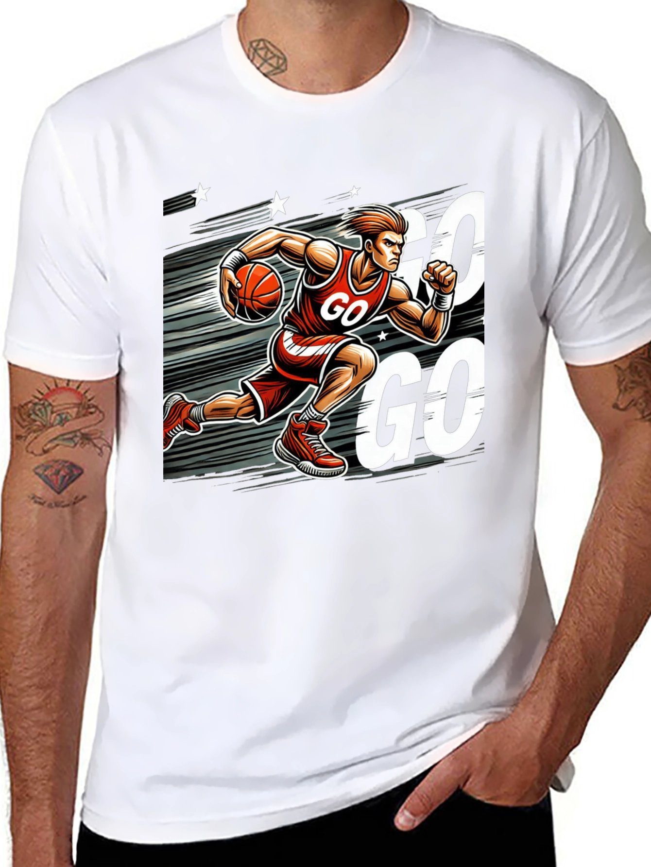 Basketball Go T-Shirt