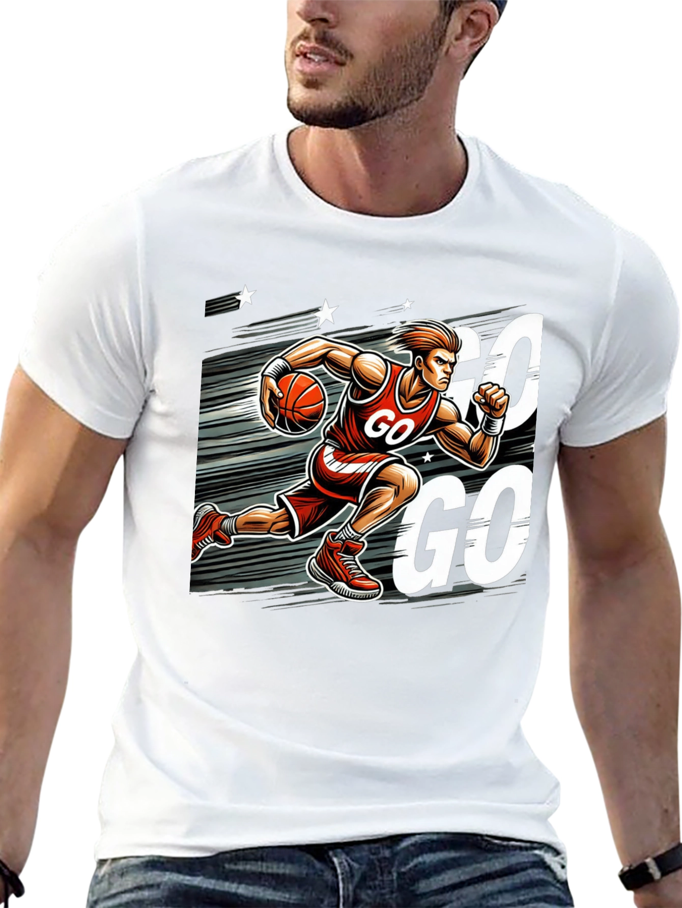 Basketball Go T-Shirt