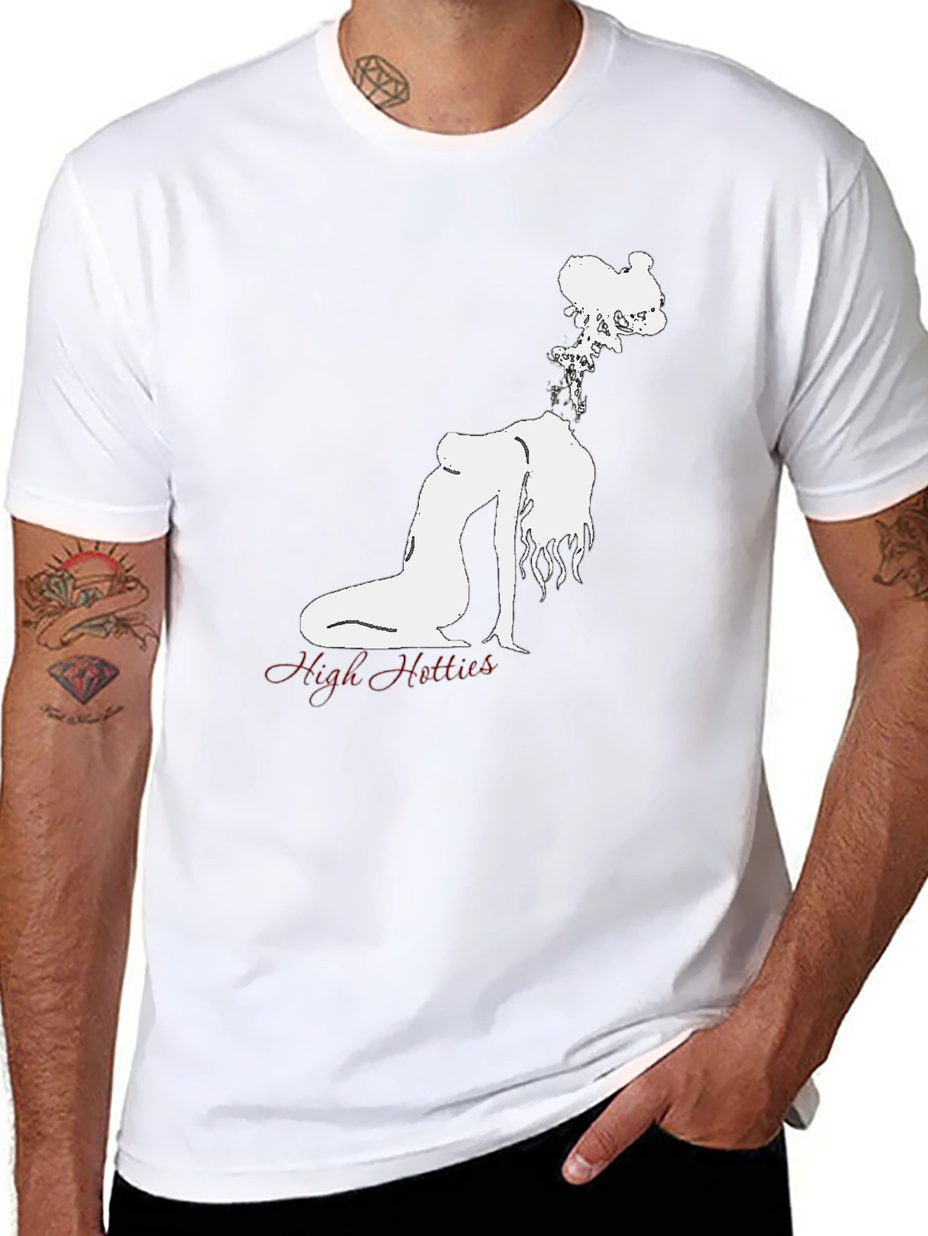 High Hotties Graphic Tee - Black