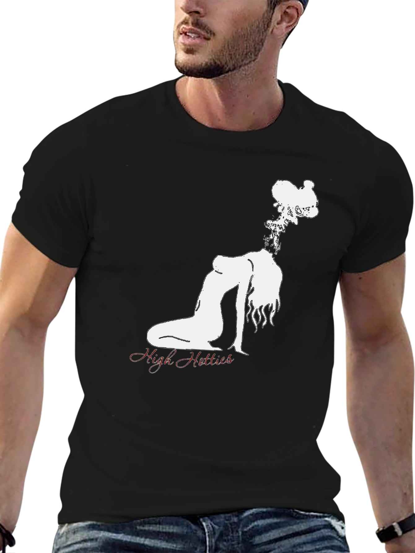 High Hotties Graphic Tee - Black