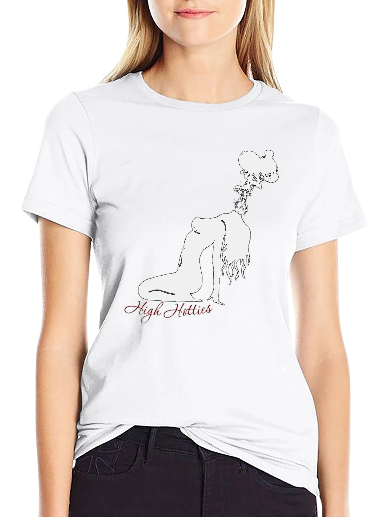 High Hotties Graphic Tee - Black