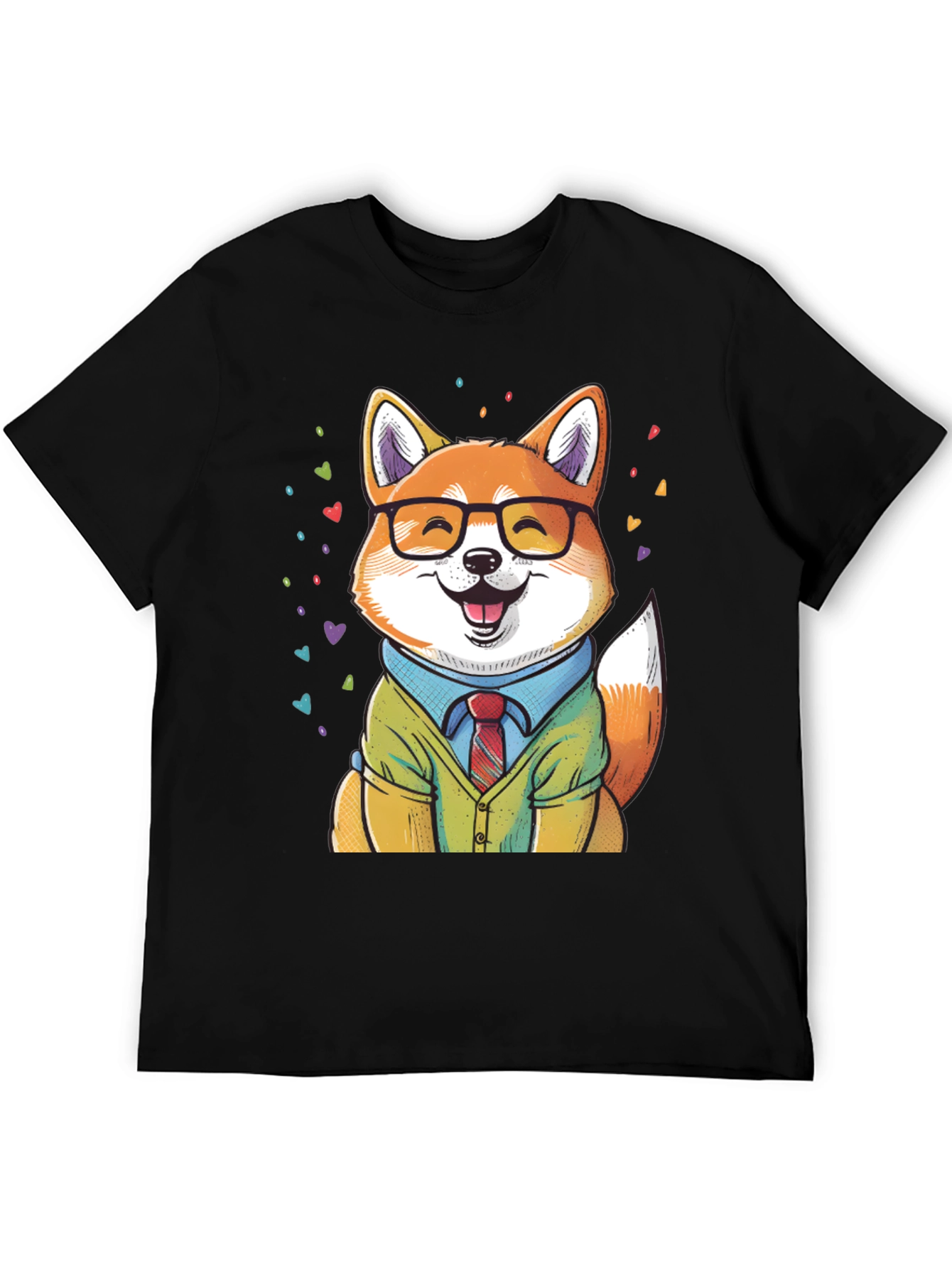 Shiba Inu Office Style T-Shirt
