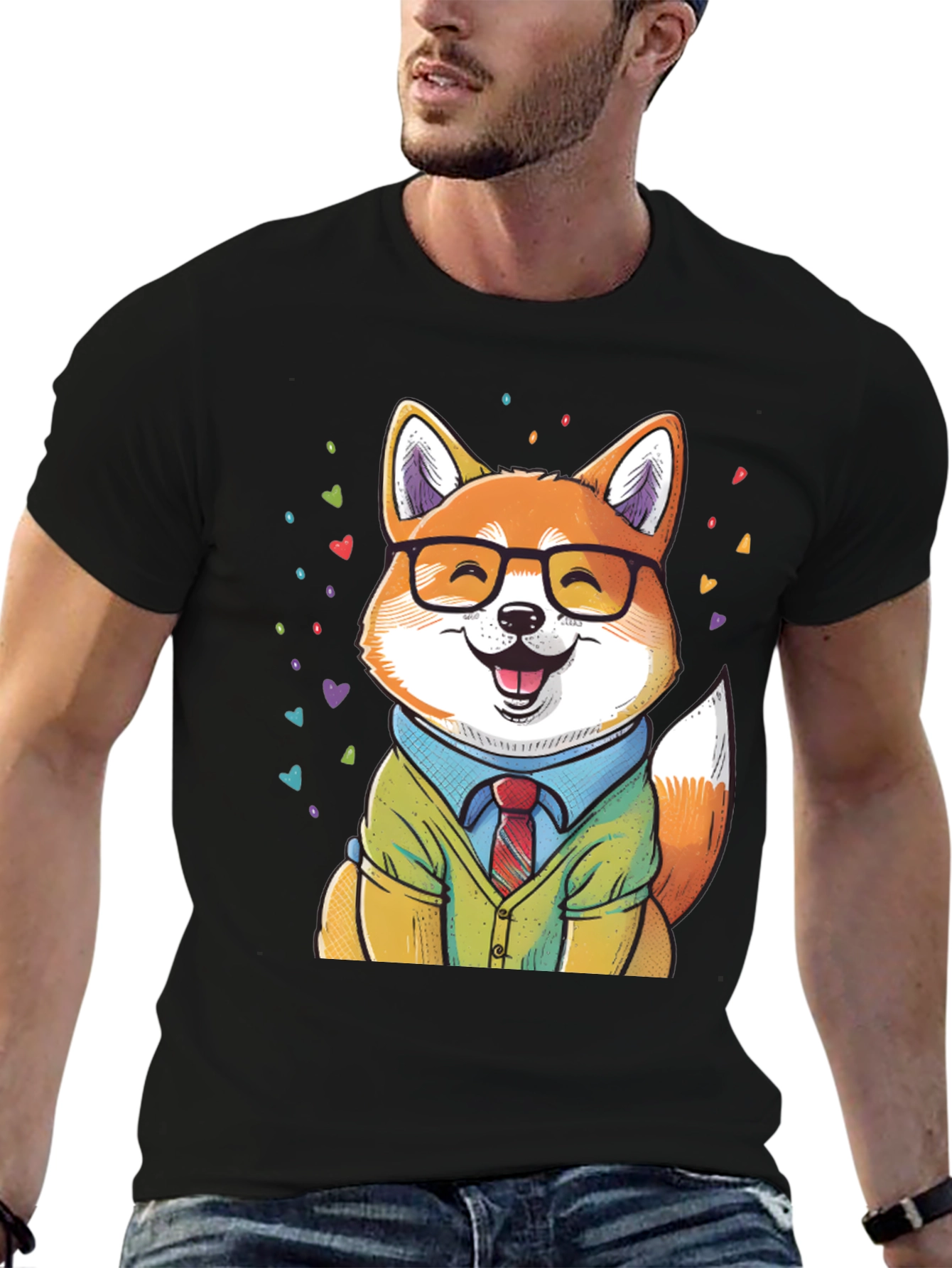 Shiba Inu Office Style T-Shirt