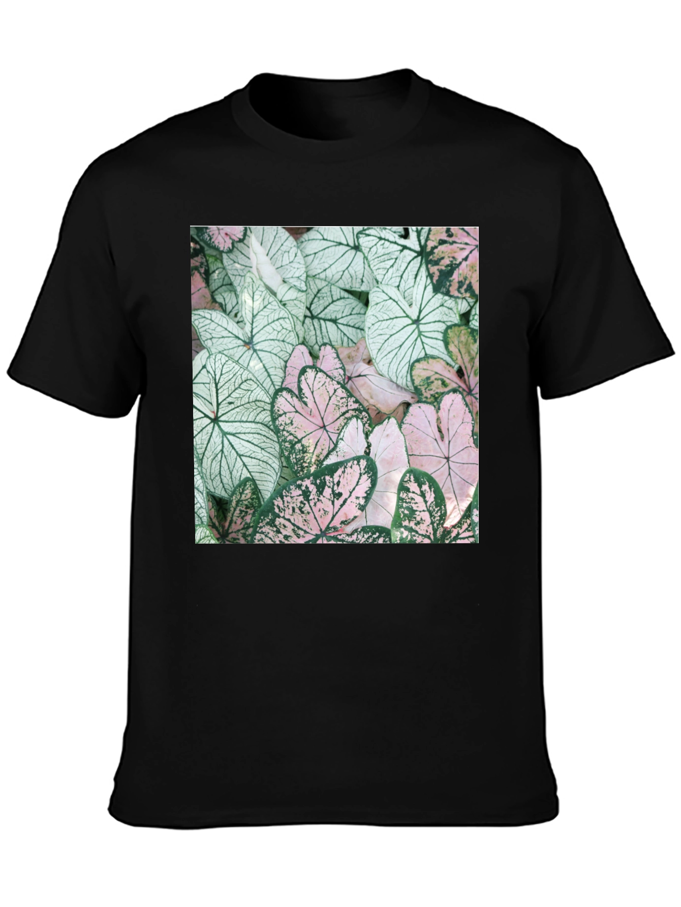Tropical Leaves T-Shirt - Modern Botanical Design