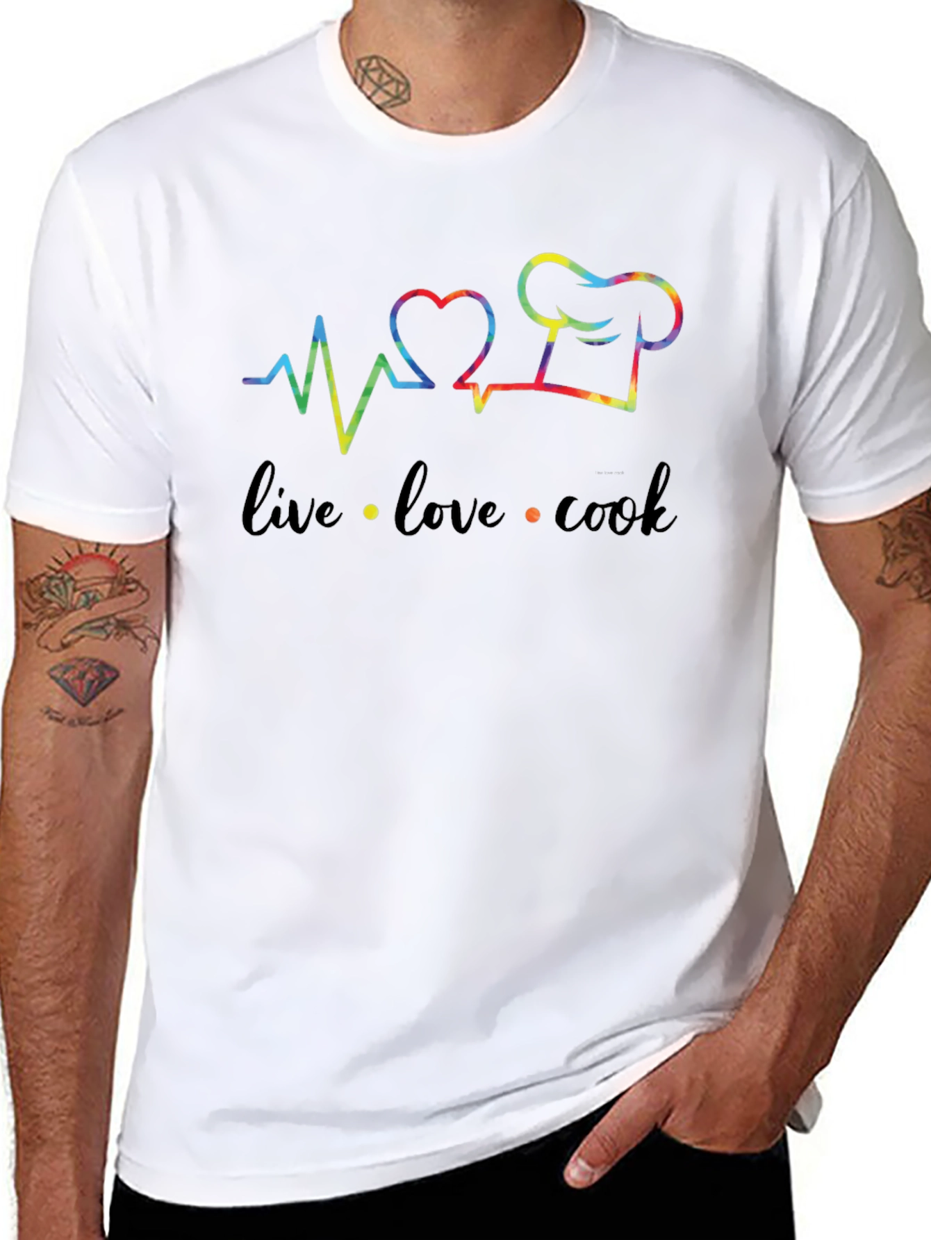 Live Love Cook Graphic Tee