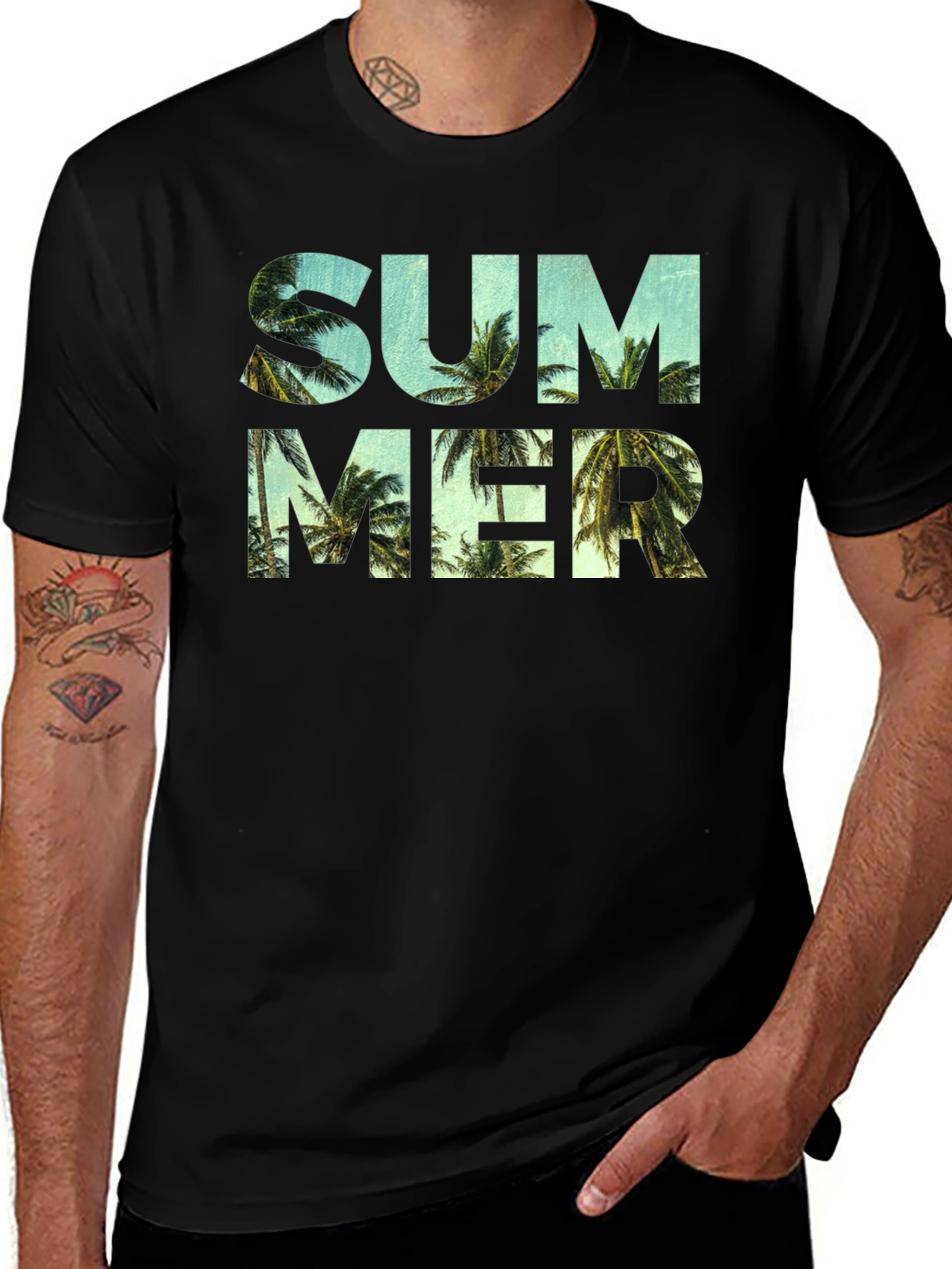 Summer Palm Tree T-Shirt
