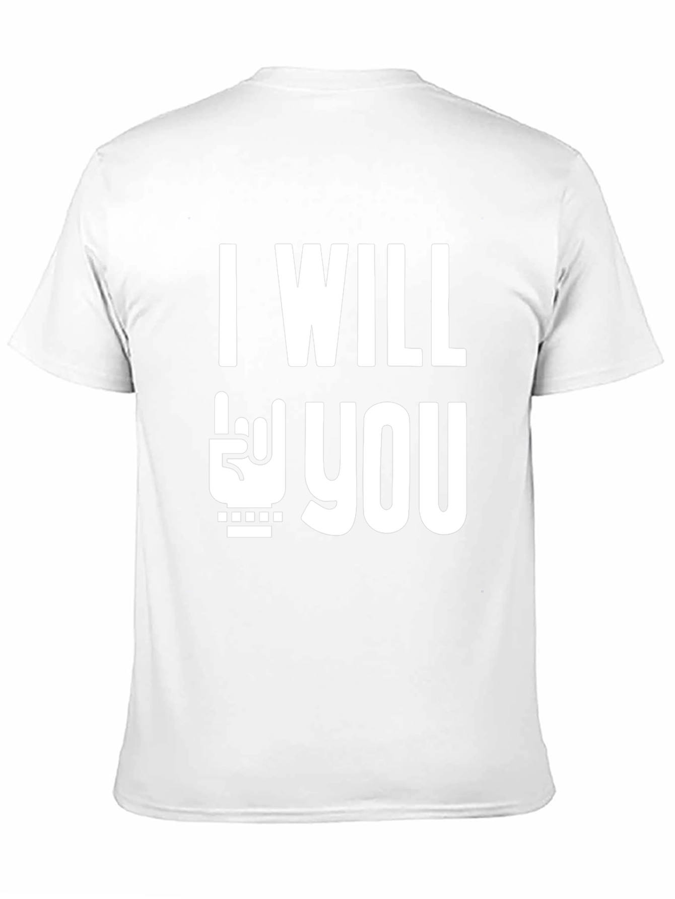 I Will Rock You Black T-Shirt