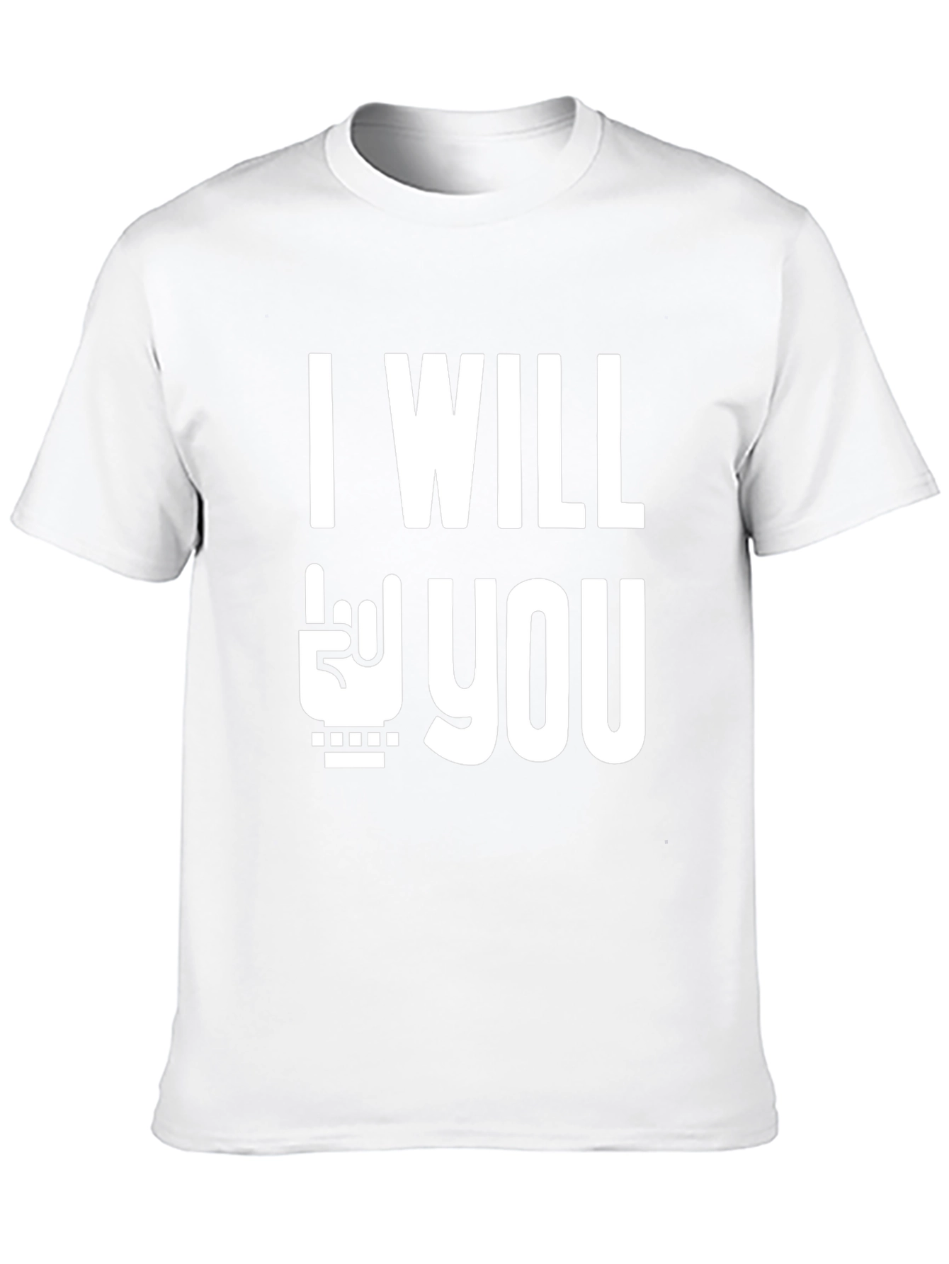 I Will Rock You Black T-Shirt
