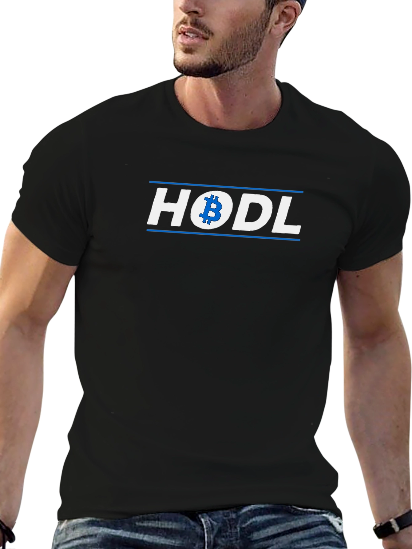 HODL Bitcoin Crypto T-Shirt - Stay Strong!