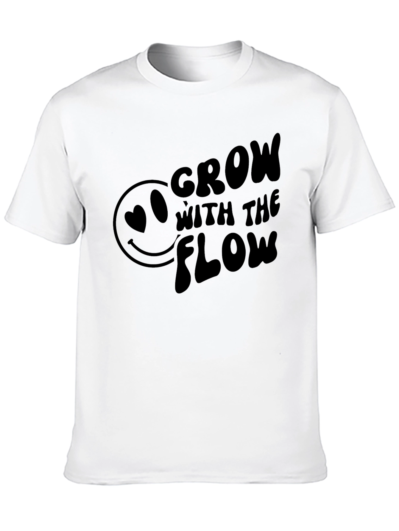Grow With The Flow Graphic Tee - Black