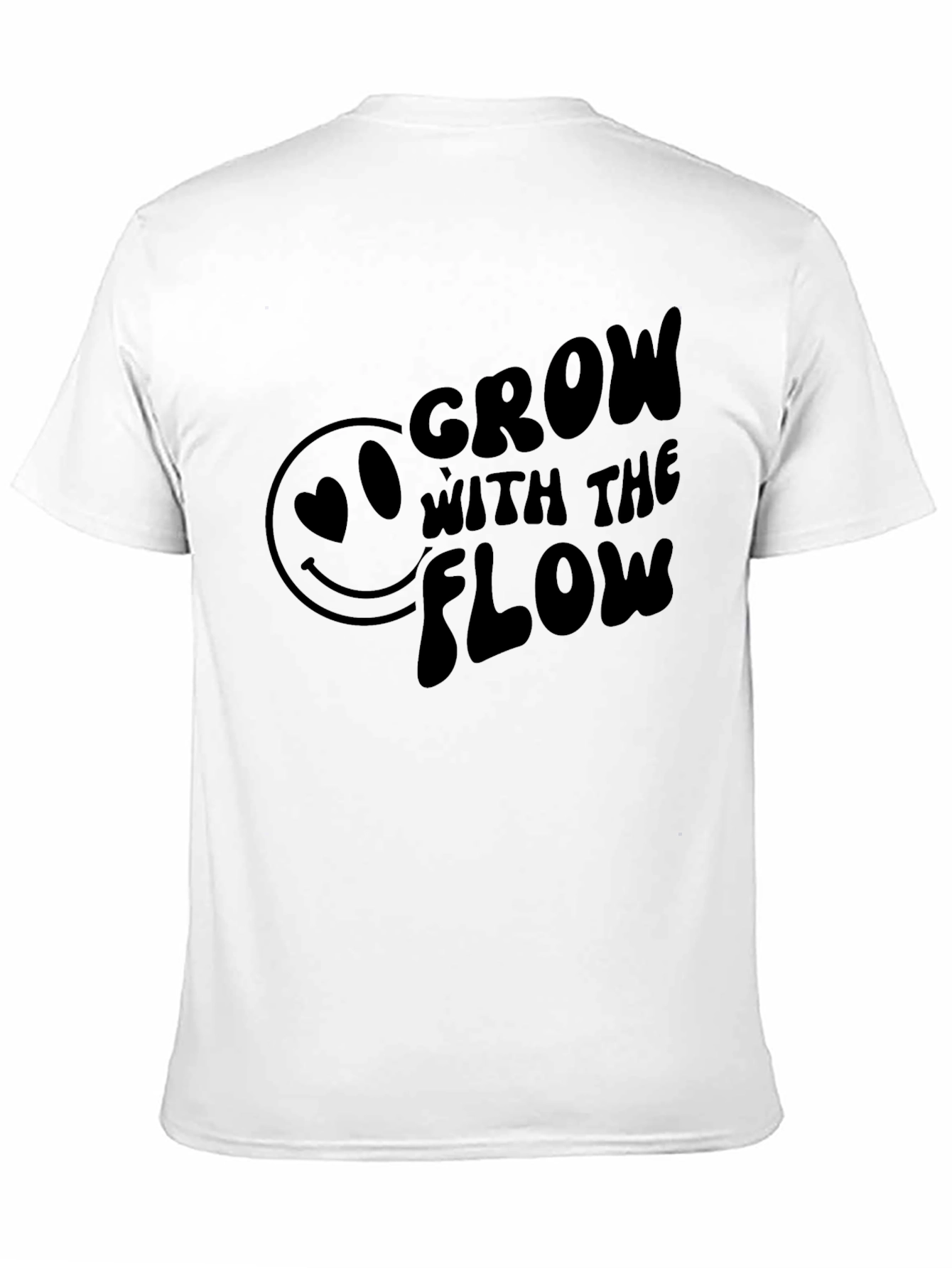 Grow With The Flow Graphic Tee - Black
