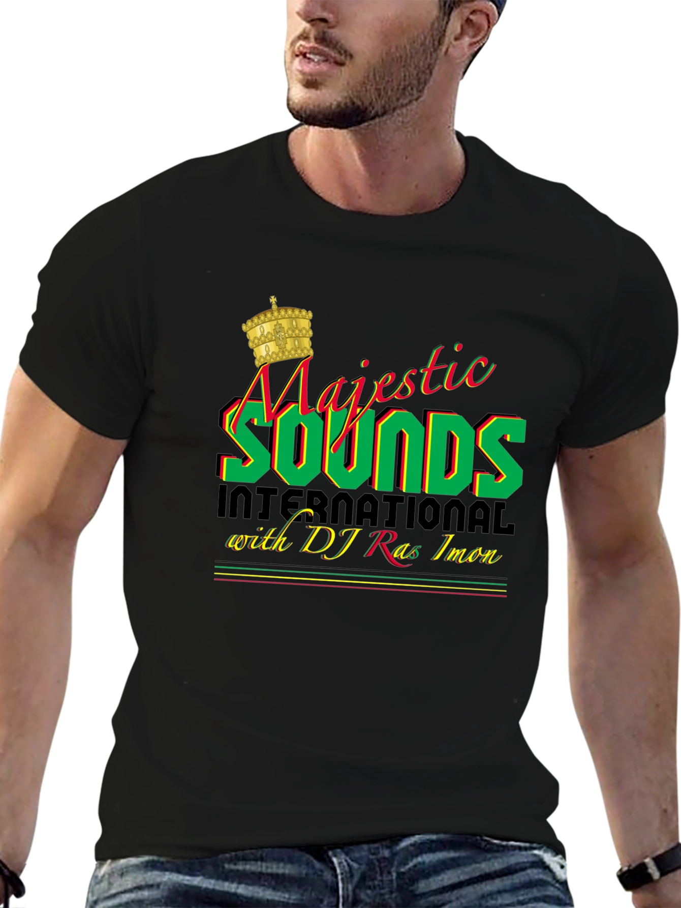 Majestic Sounds International T-Shirt - DJ Ras Imon