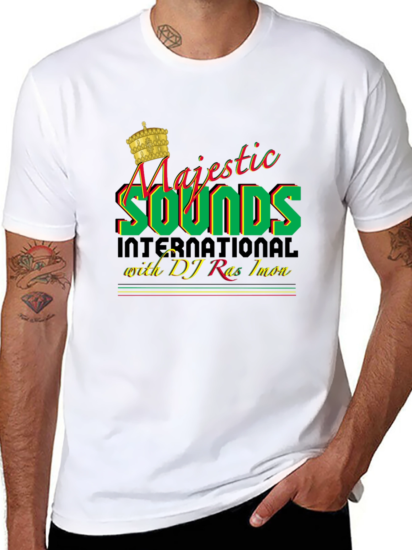 Majestic Sounds International T-Shirt - DJ Ras Imon